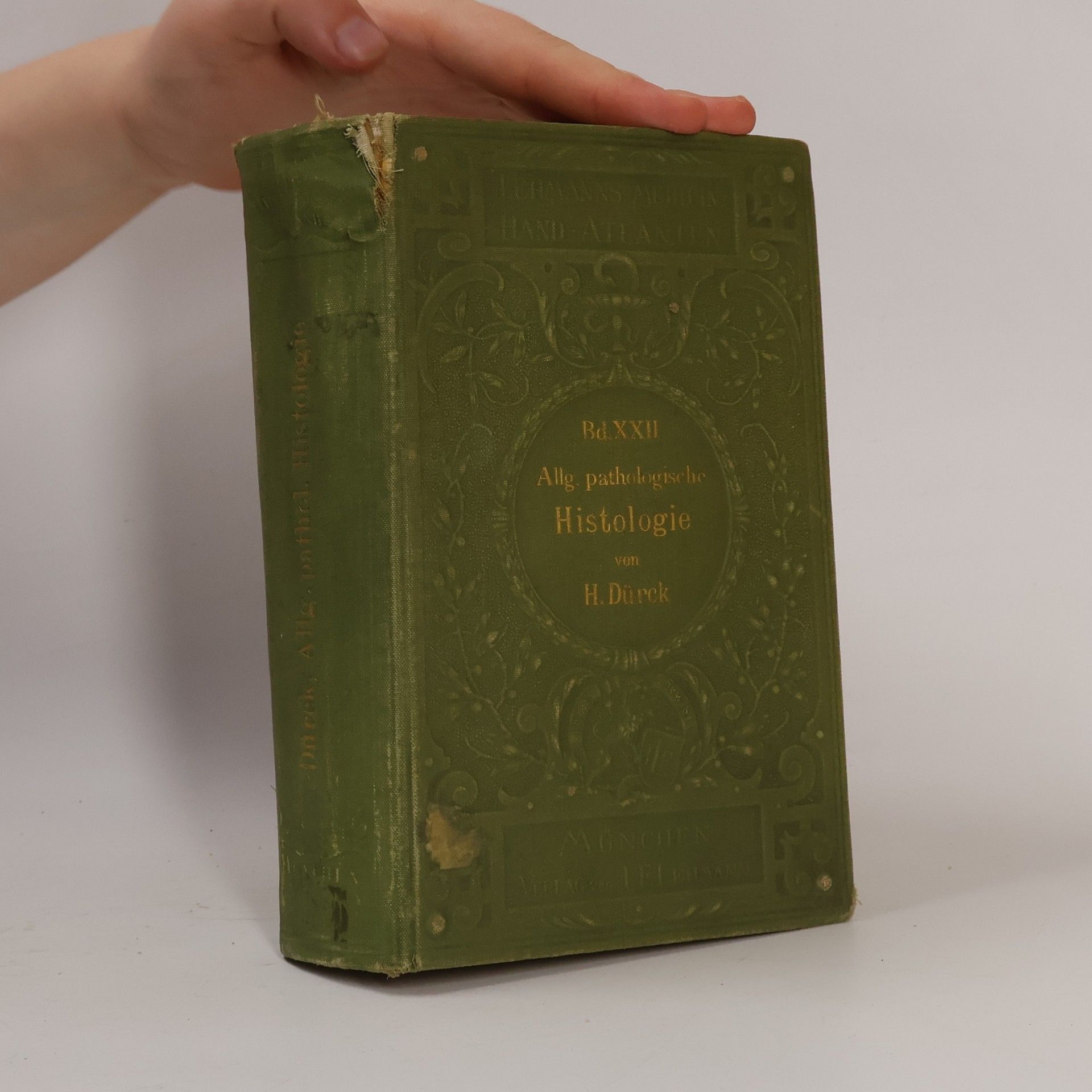 Hermann Dürck Atlas und Grundriss der allgemeinen pathologischen Histologie