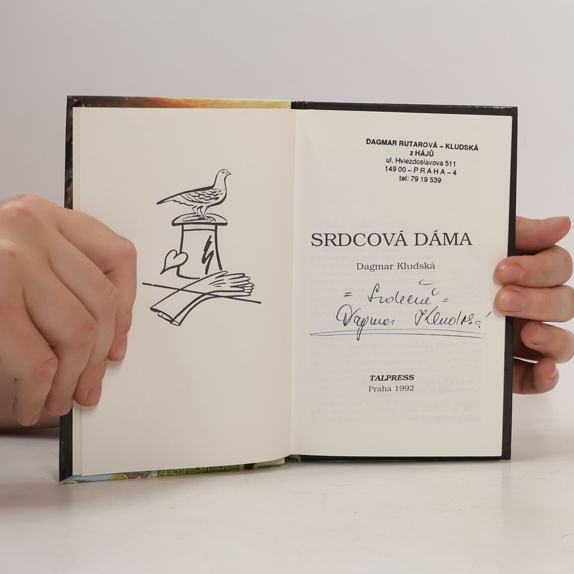 Dagmar Kludská Srdcová dáma