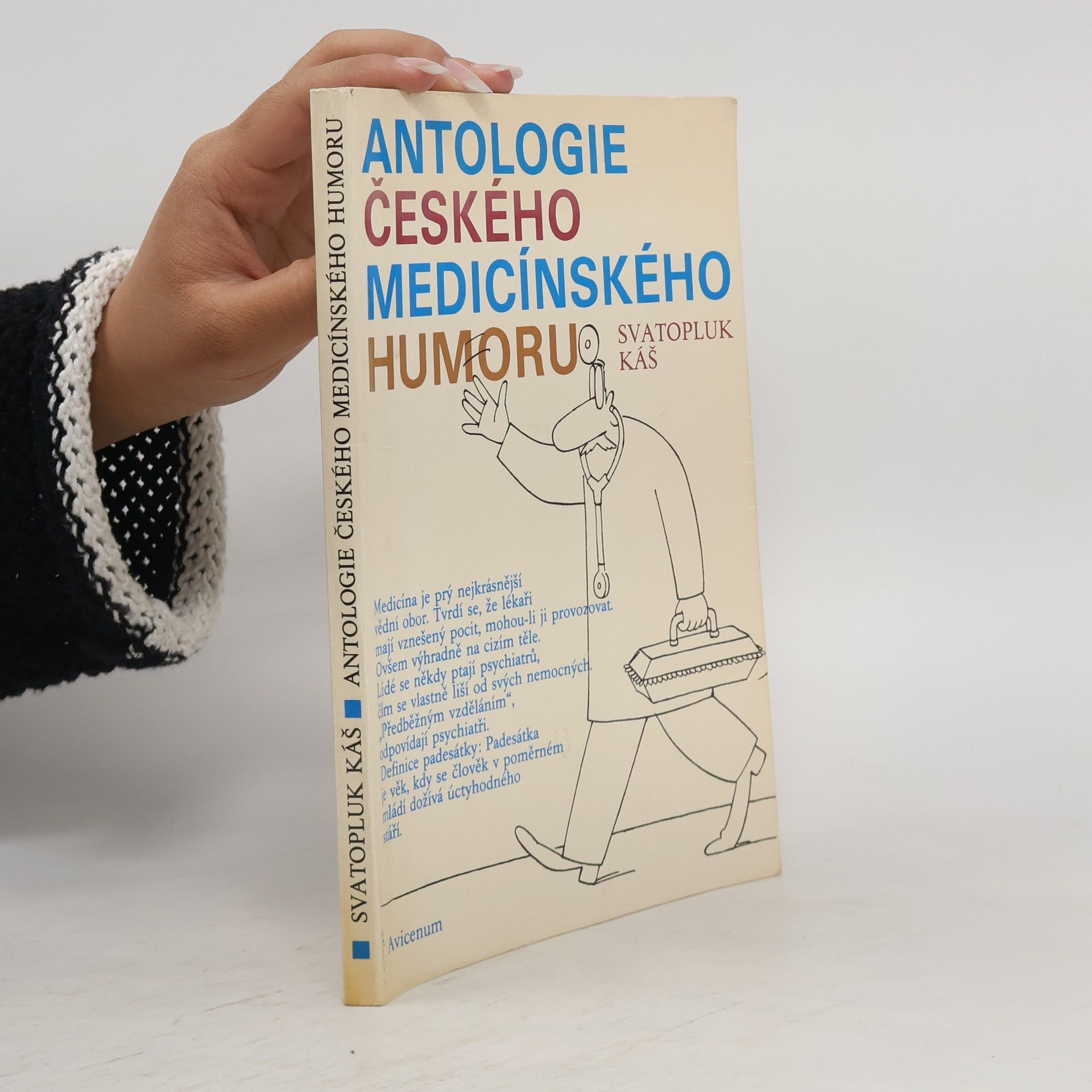 Svatopluk Káš Antologie českého medicínského humoru