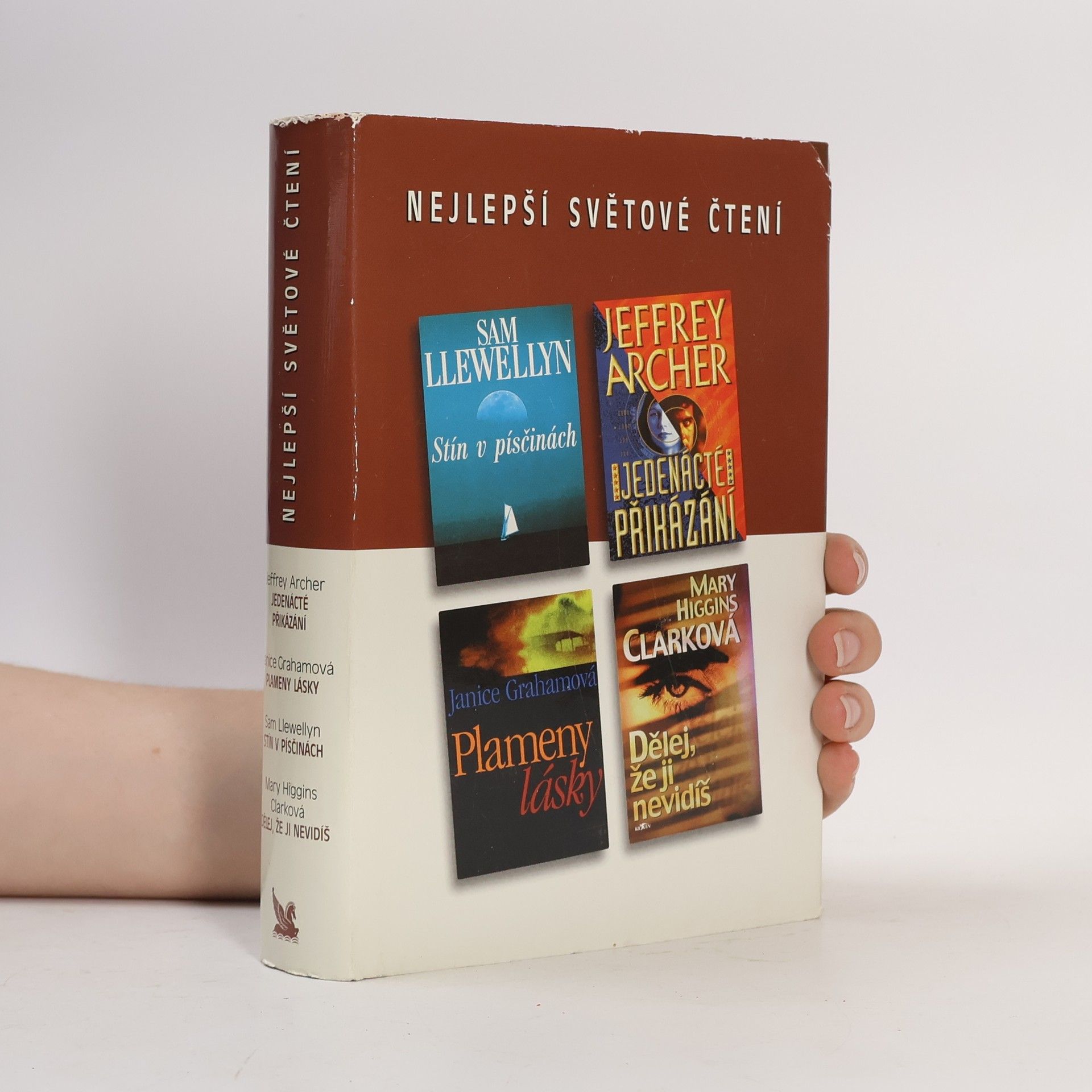 Nicholas Sparks Nejlepší světové čtení. Stín v písčinách. Jedenácté přikázání. Plameny lásky. Dělej, že ji nevidíš