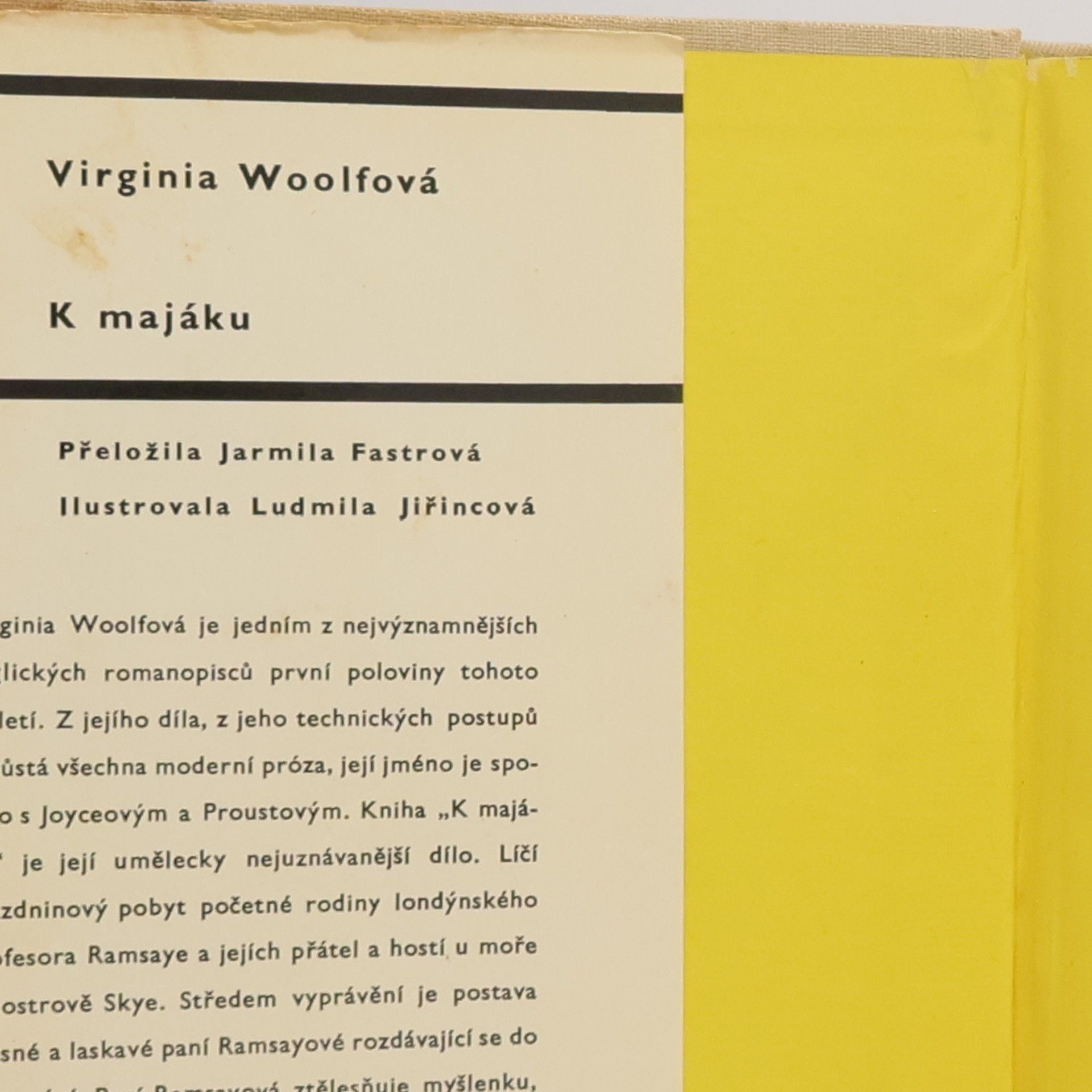 Virginia Woolfová K majáku