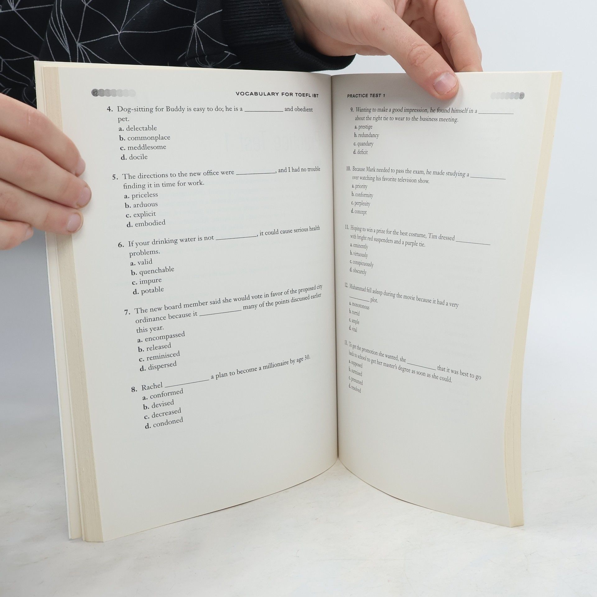 Various authors Vocabulary for TOEFL IBT