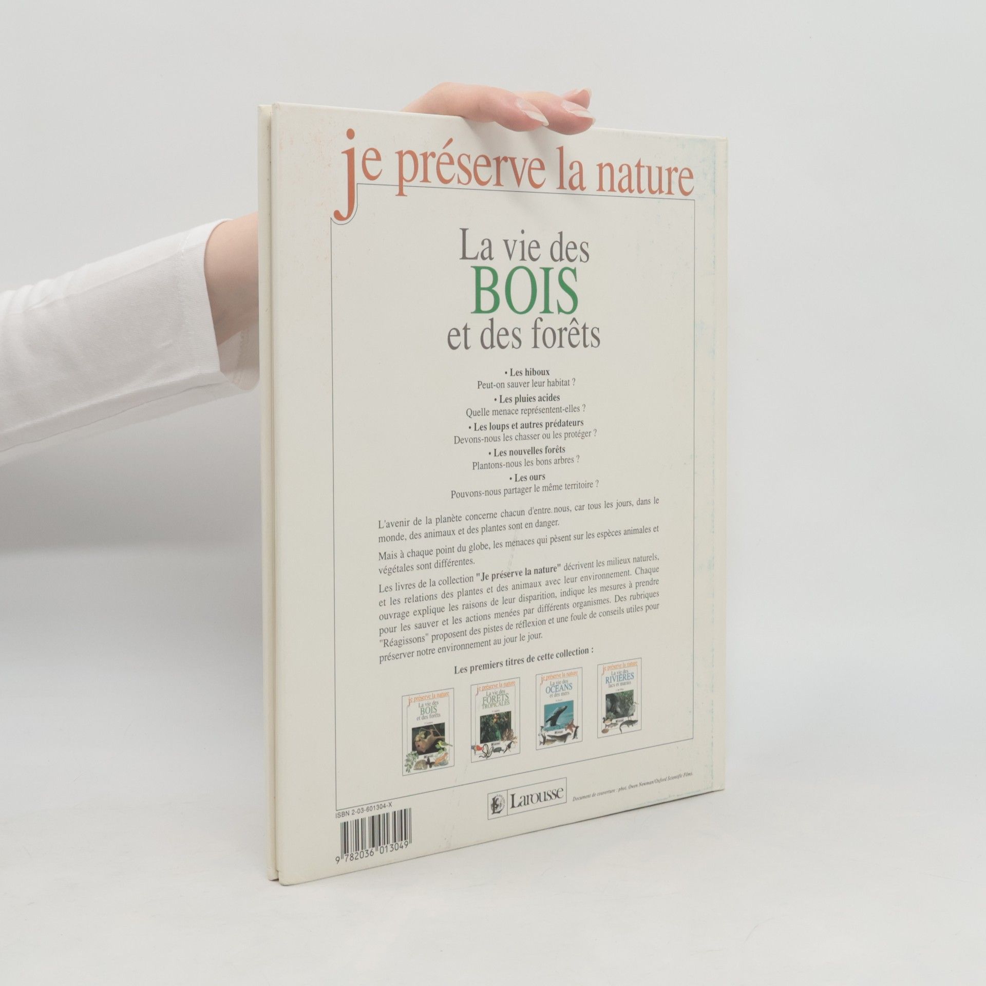 Tess Lemmon Je préserve la nature: La vie des bois et des forêts