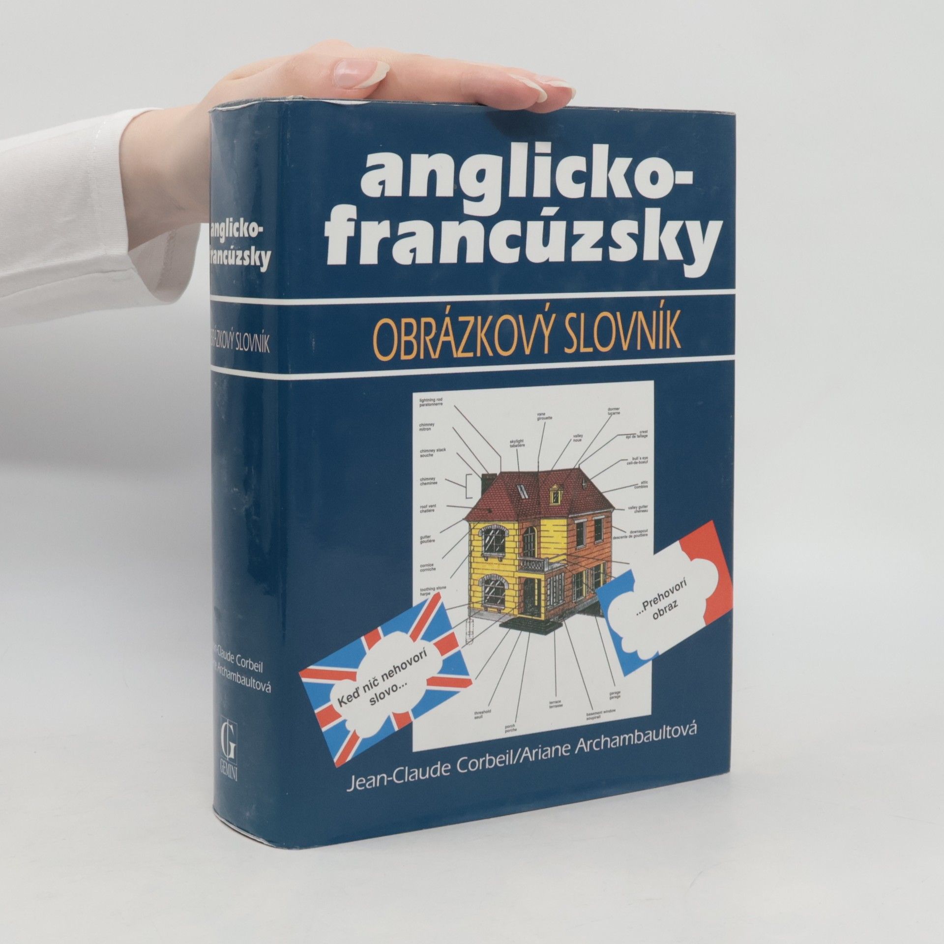 Jean-Claude Corbeil Anglicko-francúzsky obrázkový slovník