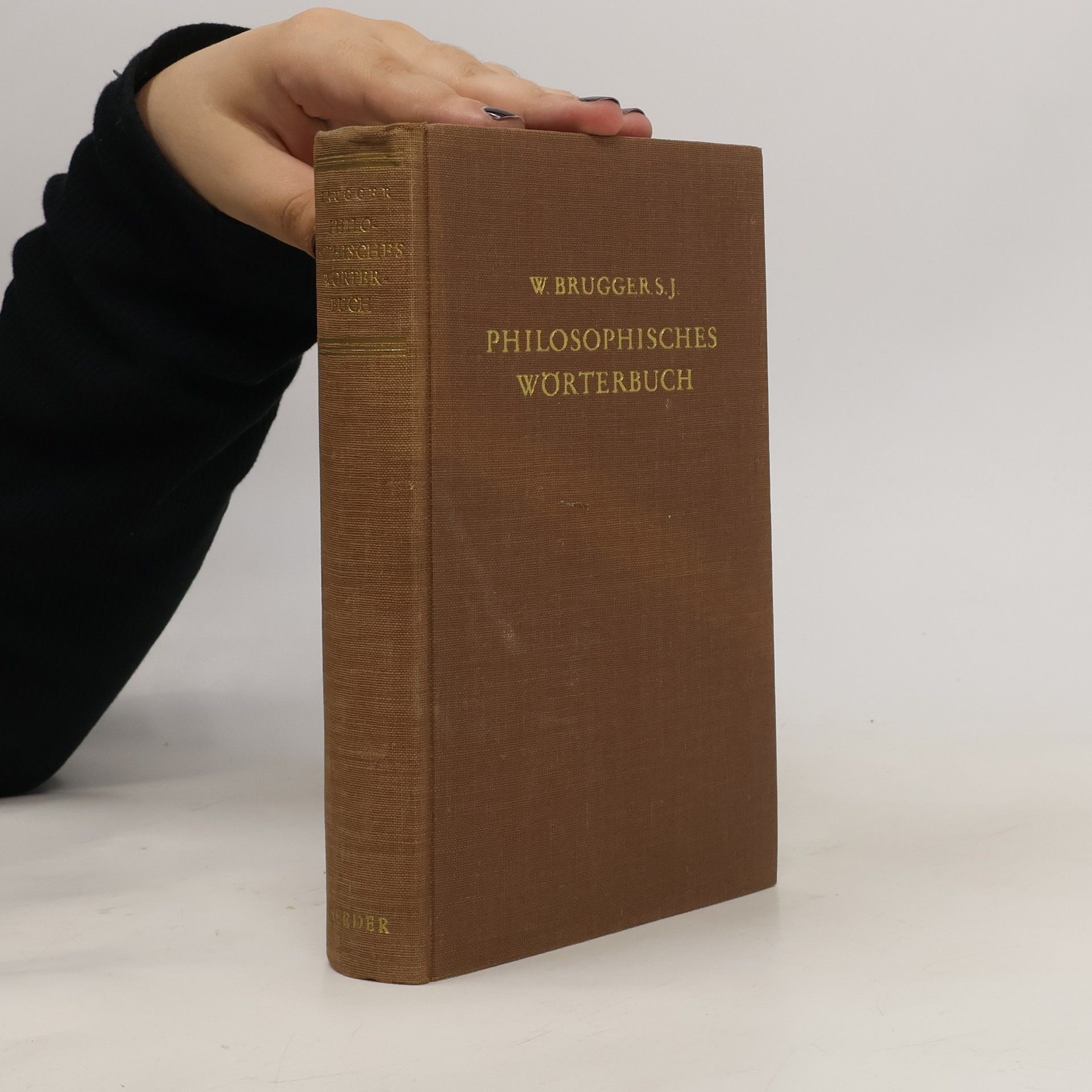 Walter Brugger Philosophisches Wörterbuch