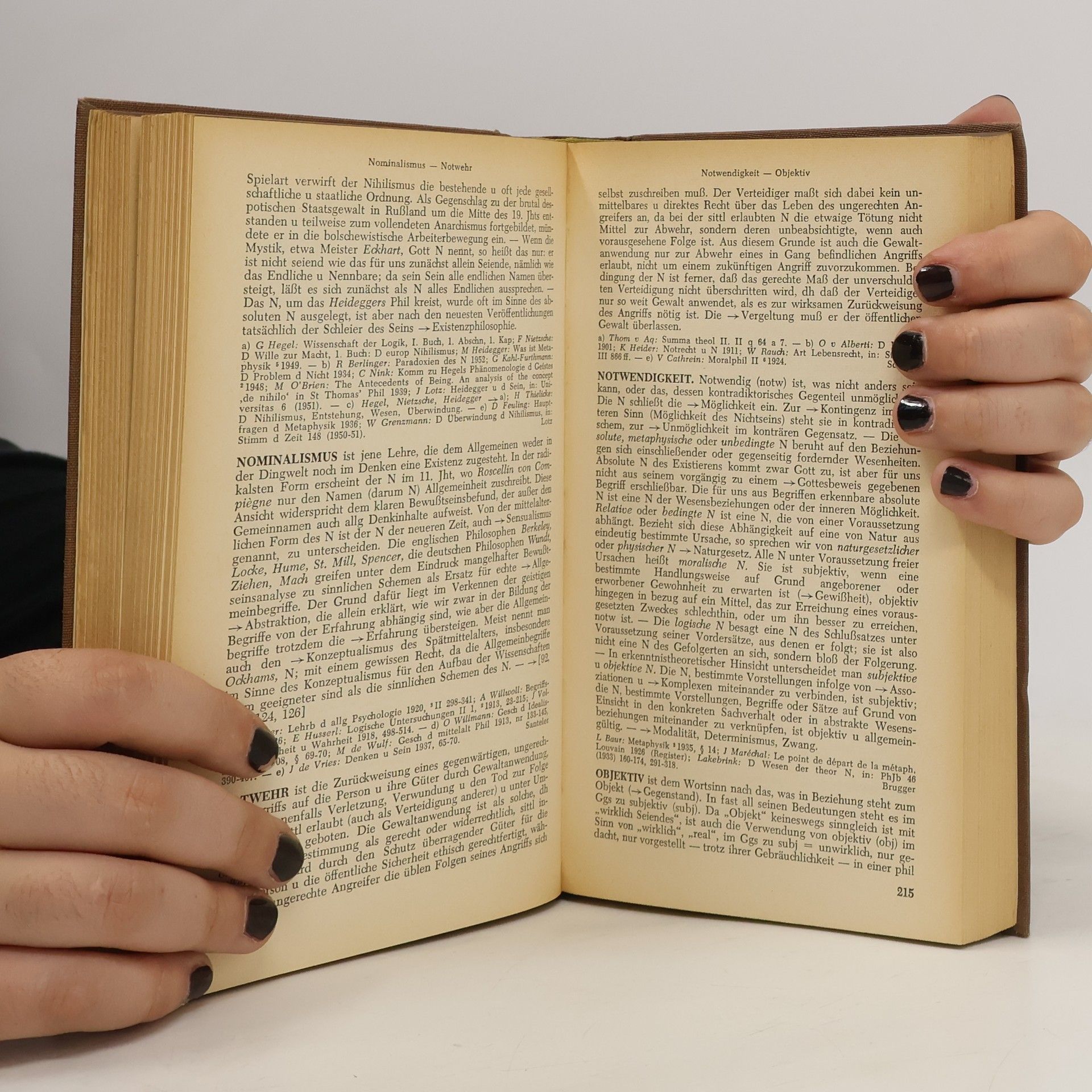 Walter Brugger Philosophisches Wörterbuch