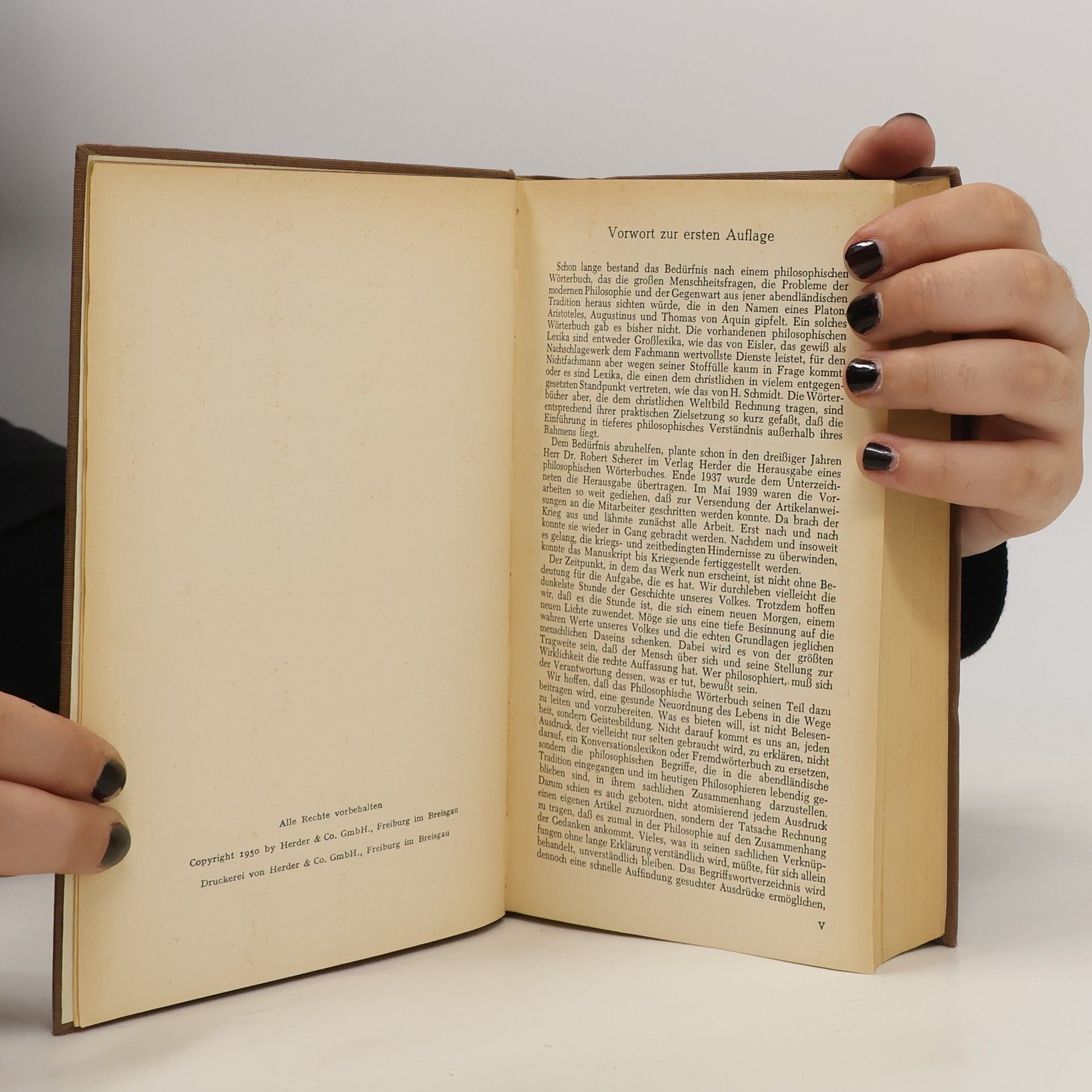 Walter Brugger Philosophisches Wörterbuch
