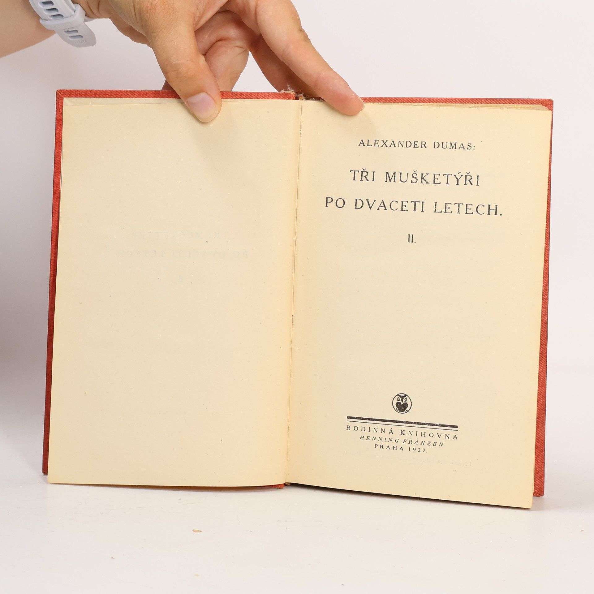 Alexandre Dumas der Ältere Tři mušketýři po dvaceti letech II.