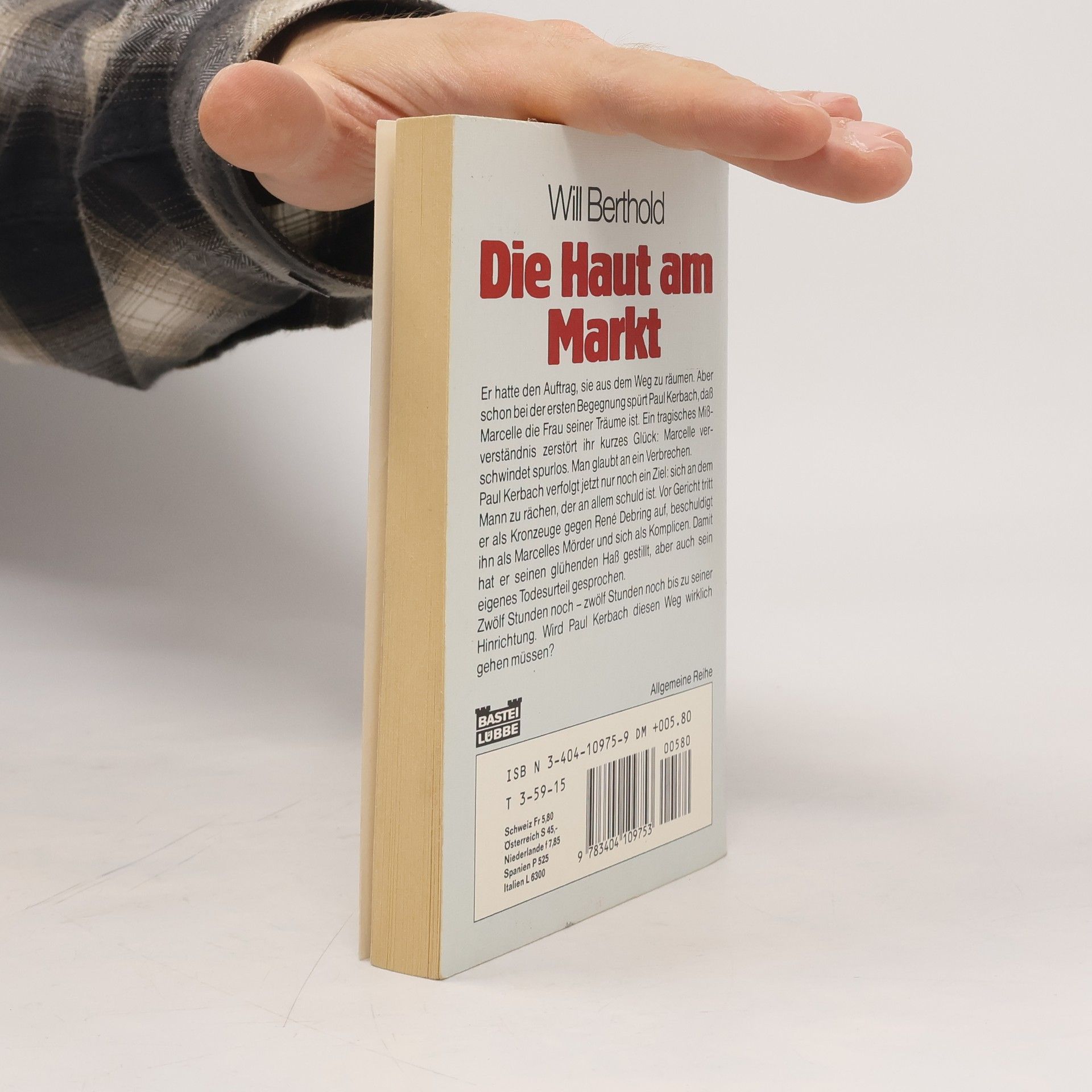 Will Berthold Die Haut am Markt. Roman