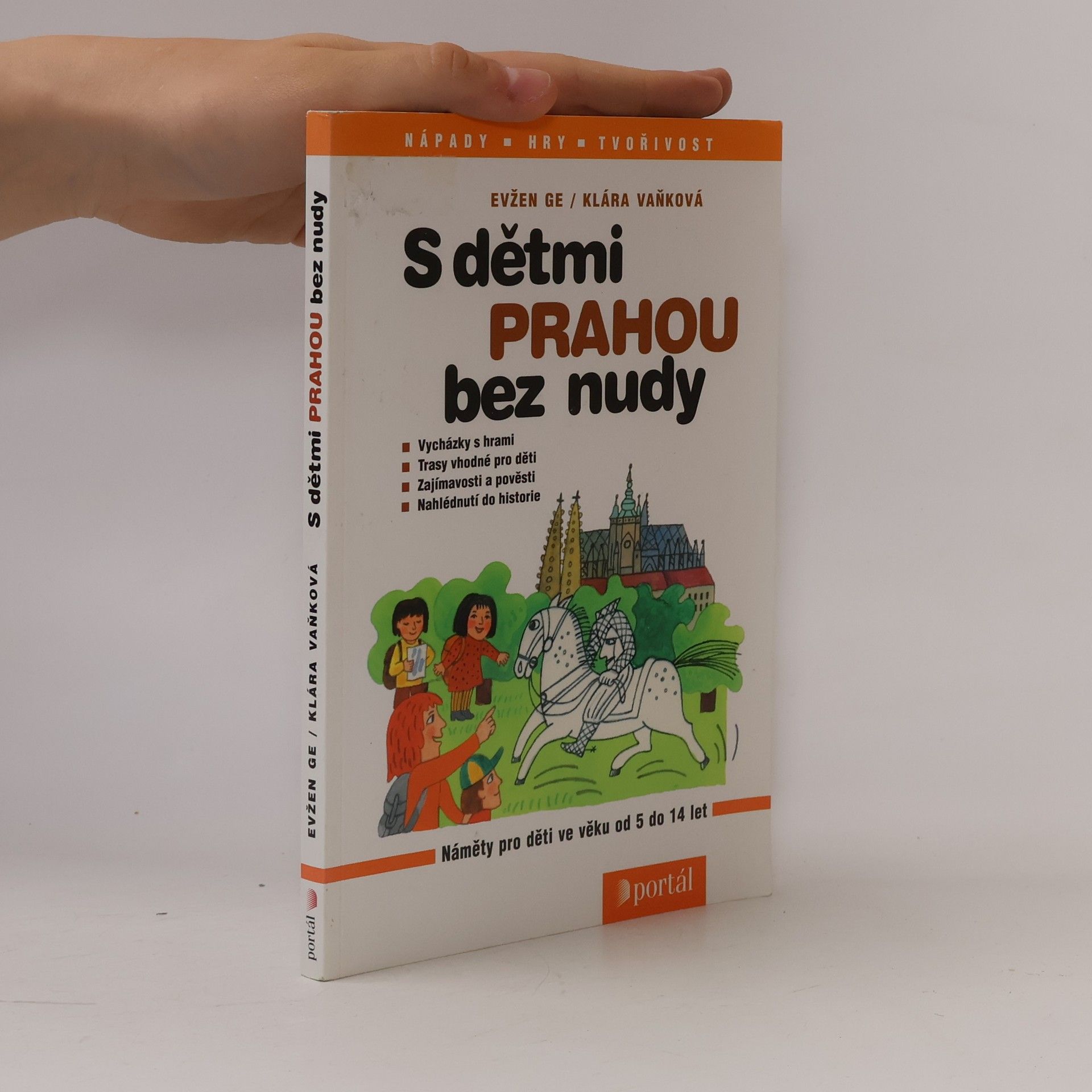 Evžen Ge S dětmi Prahou bez nudy