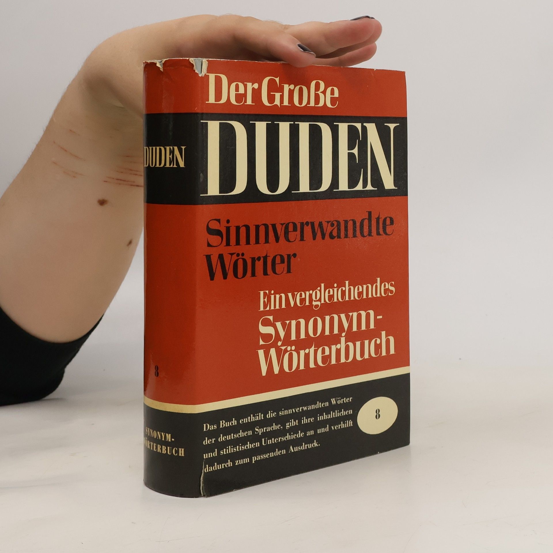 Kolektiv autorů Der Grosse Duden. Ein Vergleichendes synonymwörterbuch 8