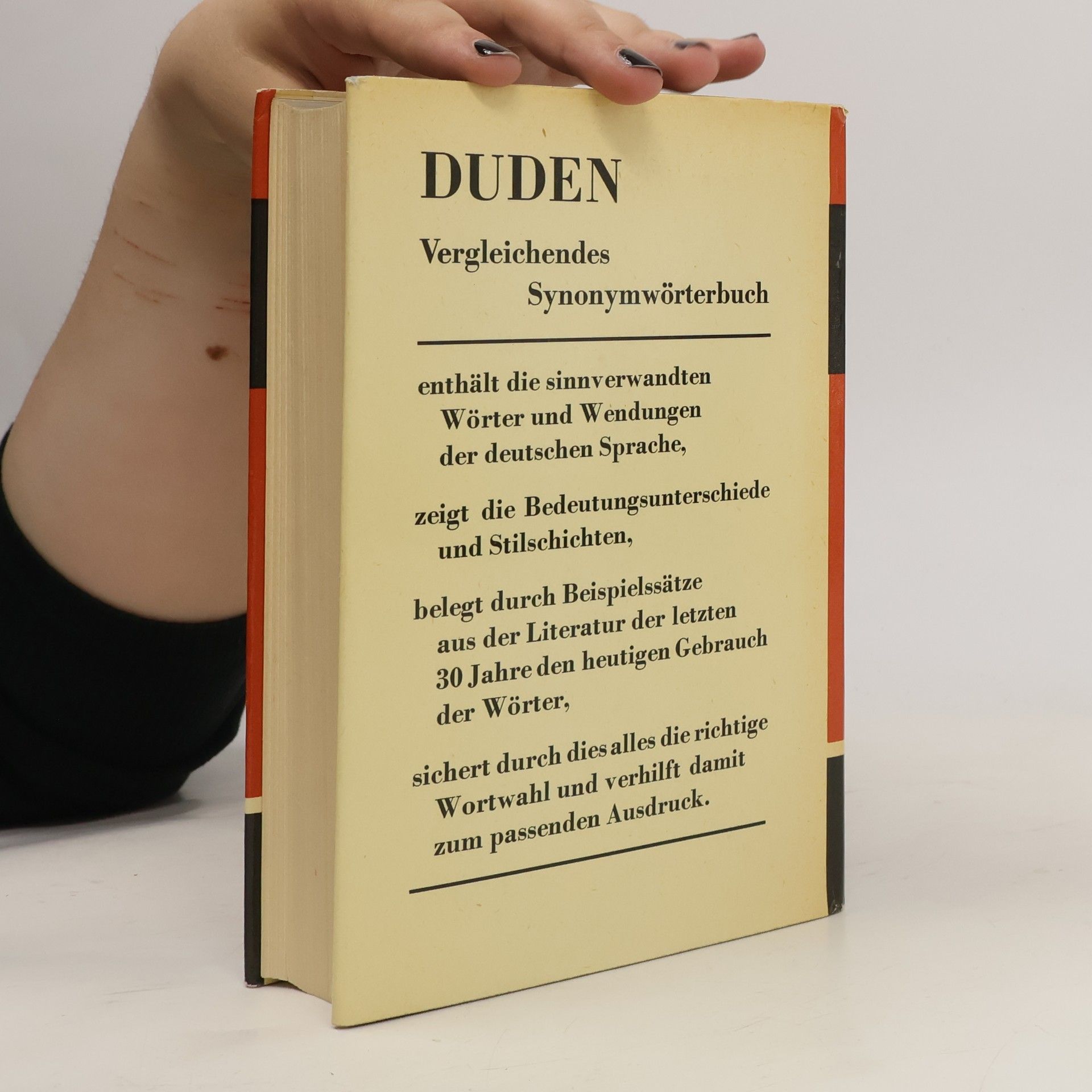 Kolektiv autorů Der Grosse Duden. Ein Vergleichendes synonymwörterbuch 8