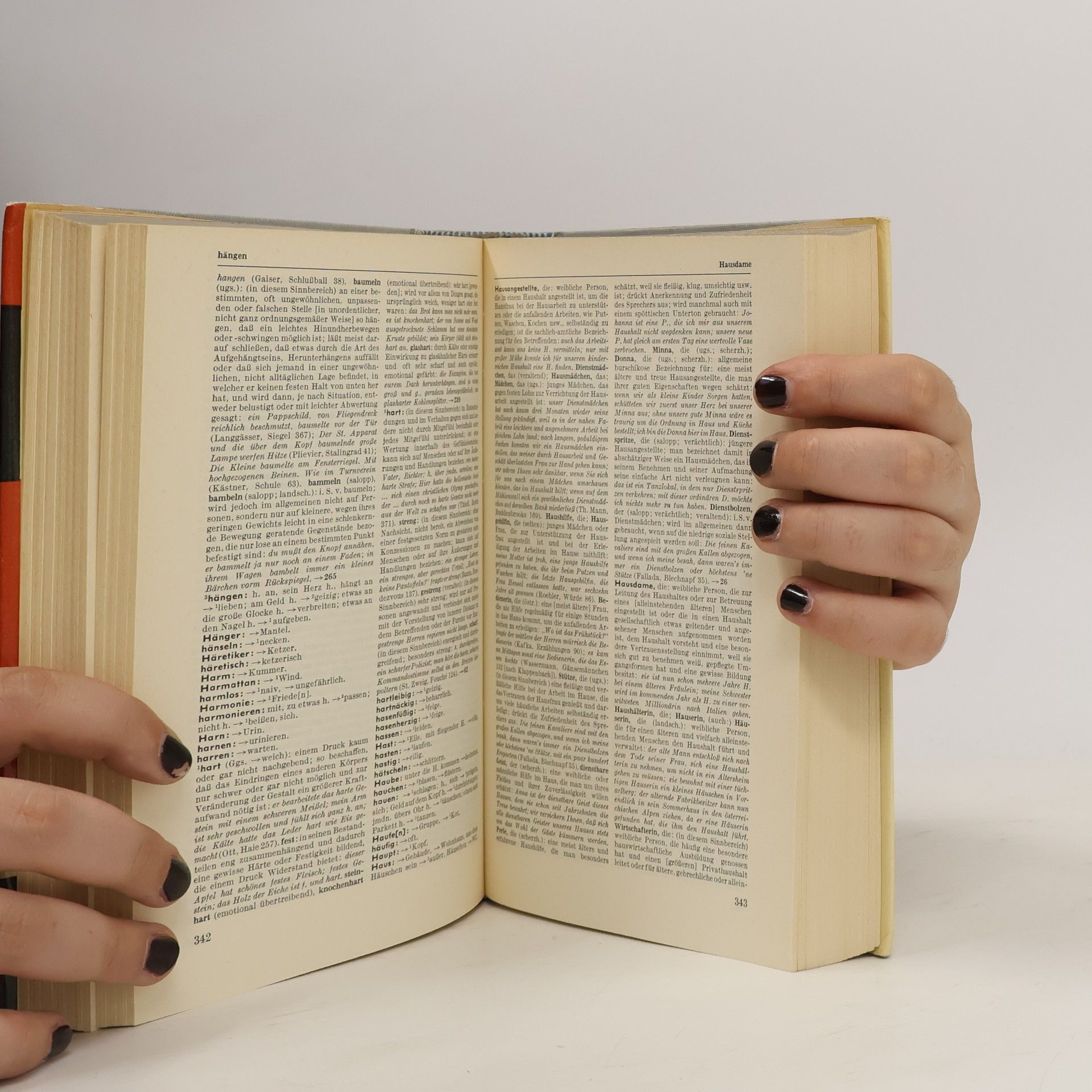 Kolektiv autorů Der Grosse Duden. Ein Vergleichendes synonymwörterbuch 8