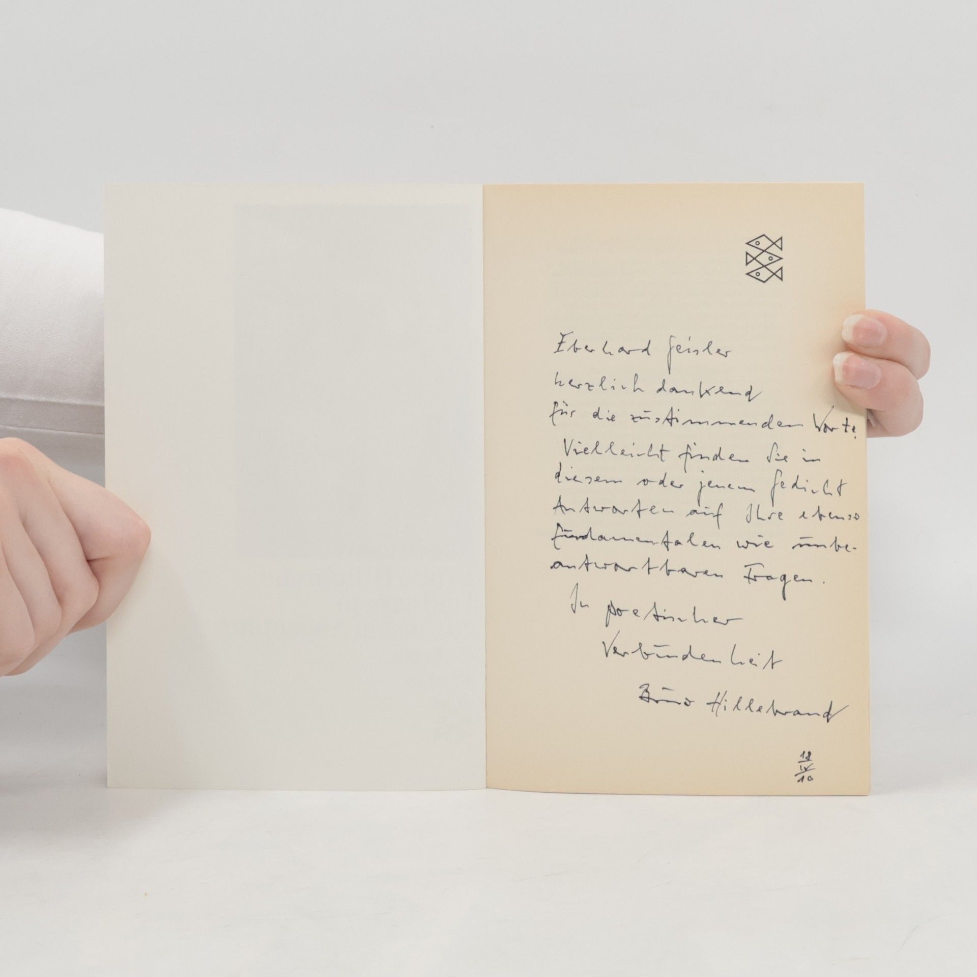 Bruno Hillebrand Und sage ja zu diesem Augenblick