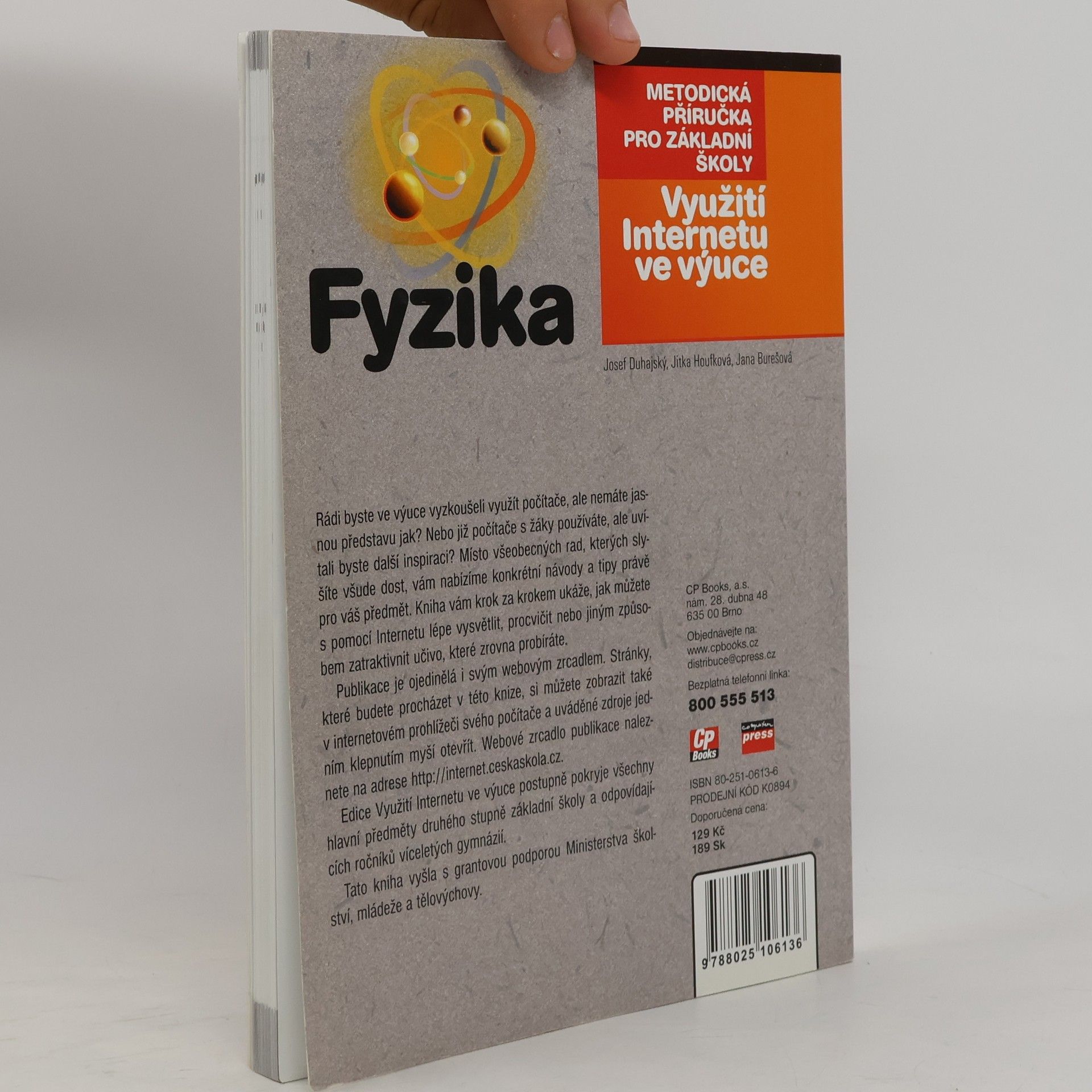 Josef Duhajský Využití internetu ve výuce - Fyzika