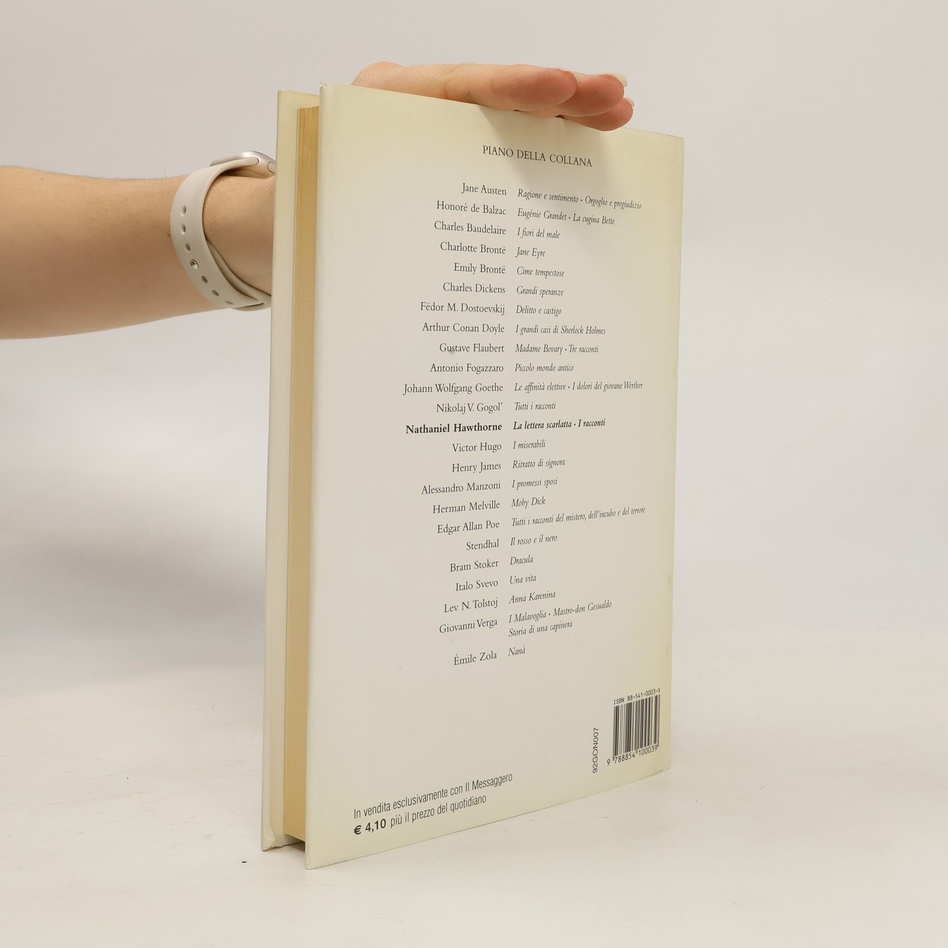 Nathaniel Hawthorne I Grandi dell'800 - 7: La lettera scarlatta. Racconti neri e fantastici