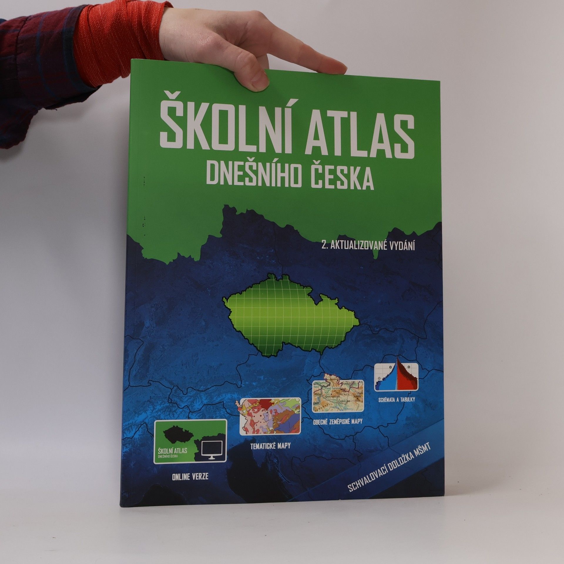 Kolektiv autorů Školní atlas dnešního Česka