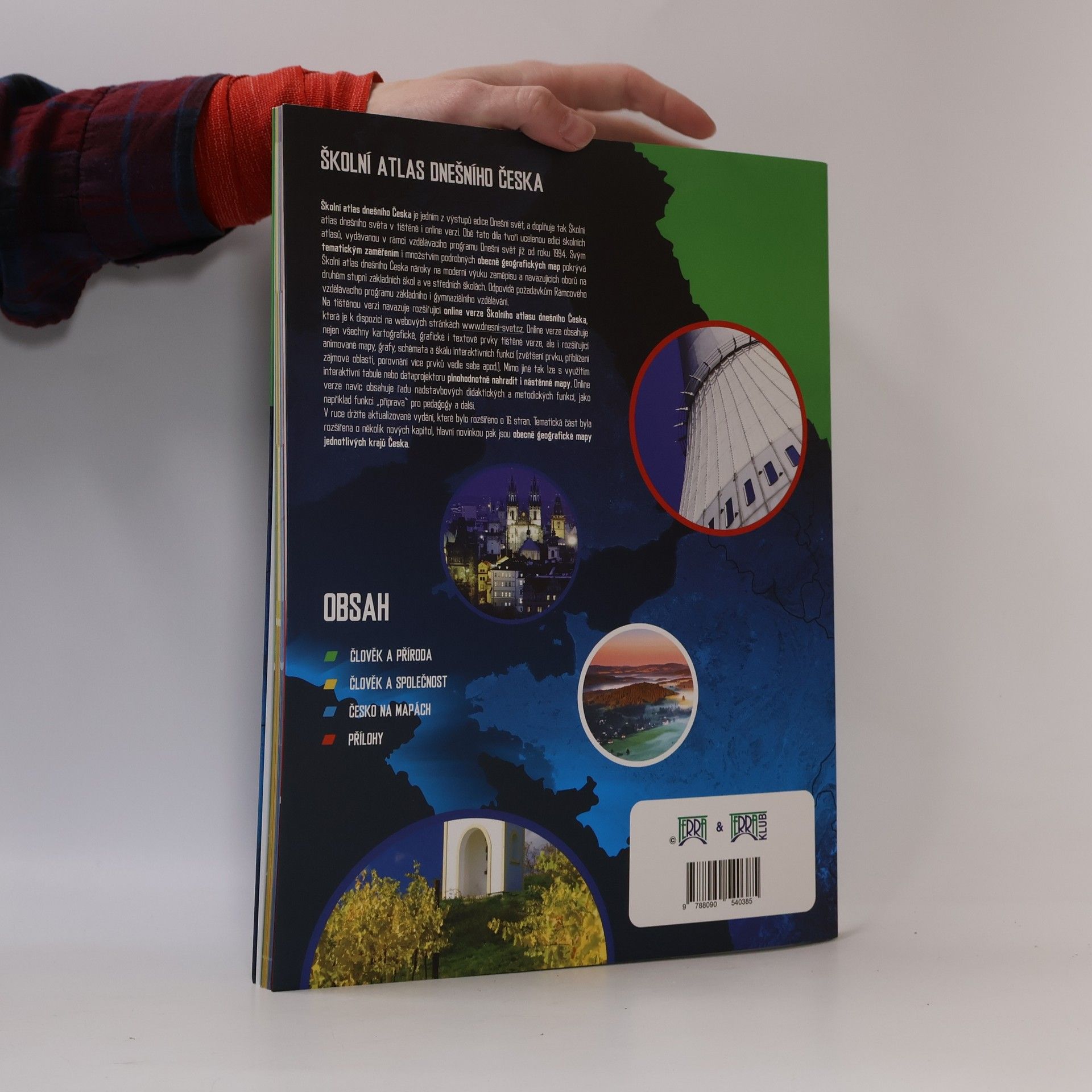 Kolektiv autorů Školní atlas dnešního Česka