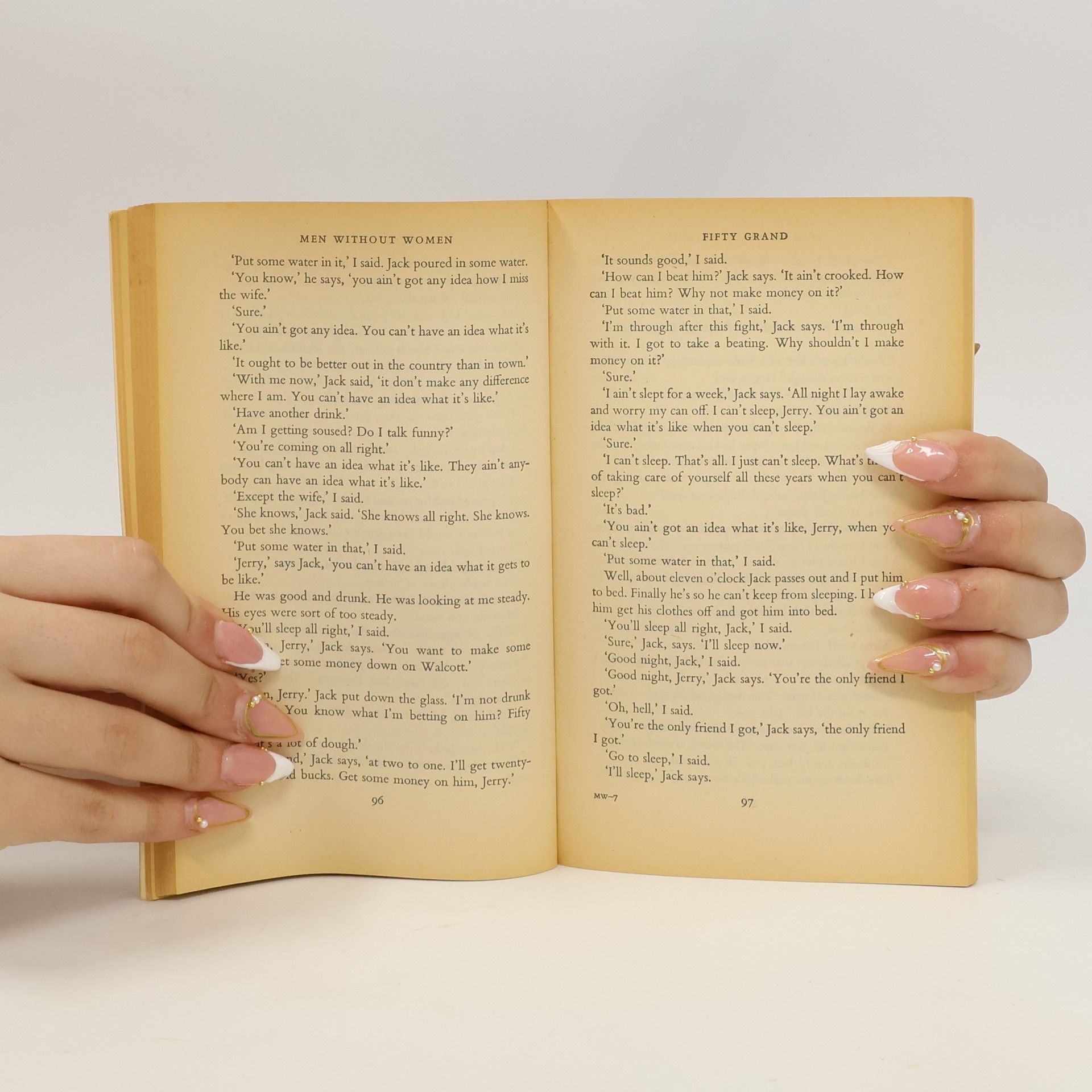 Ernest Hemingway Men without Women