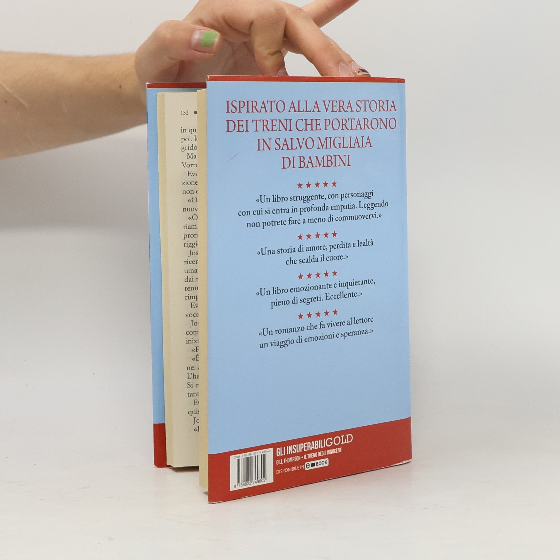 Gill Thompson Il treno degli innocenti