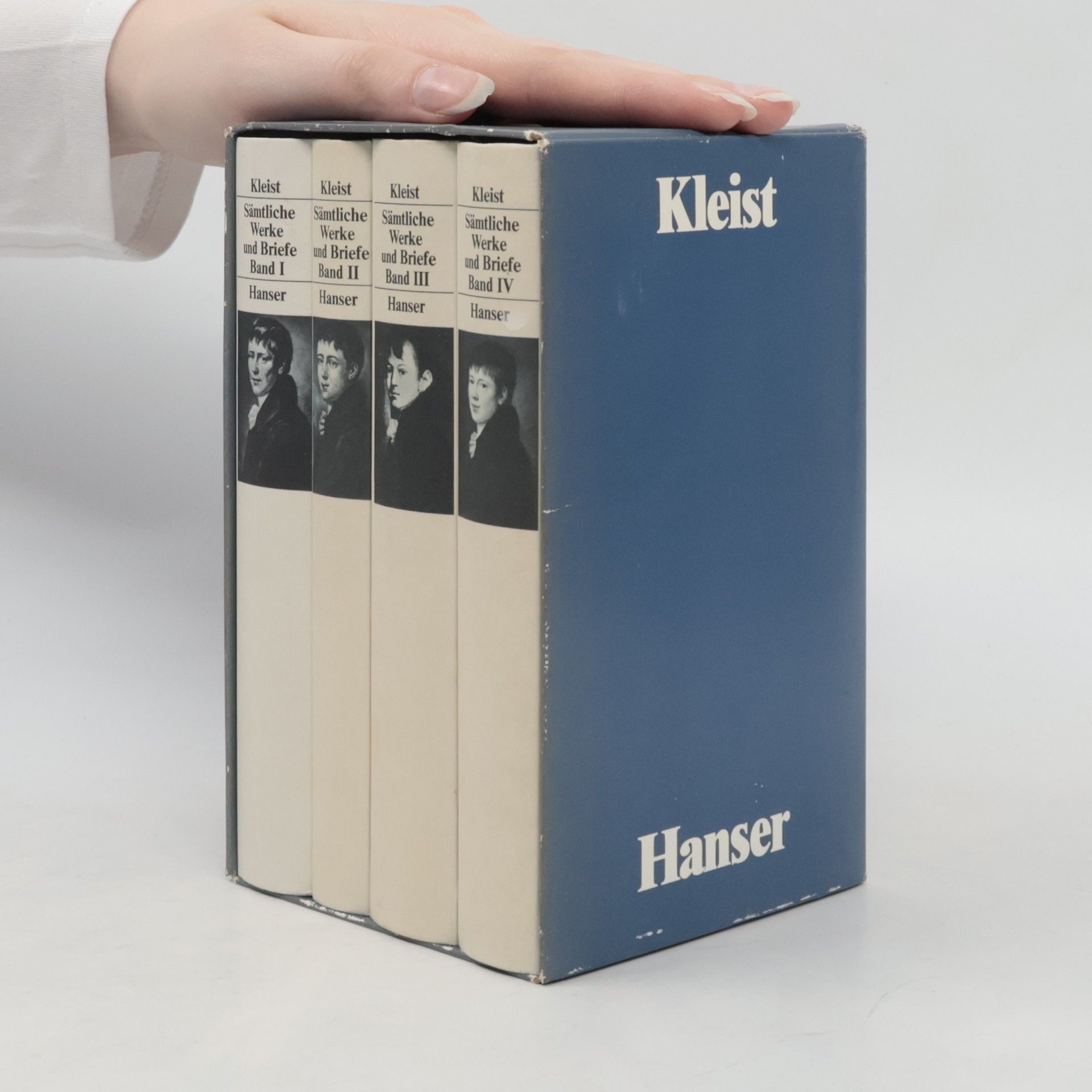 Heinrich von Kleist Sämtliche Werke und Briefe Band Band 1-4