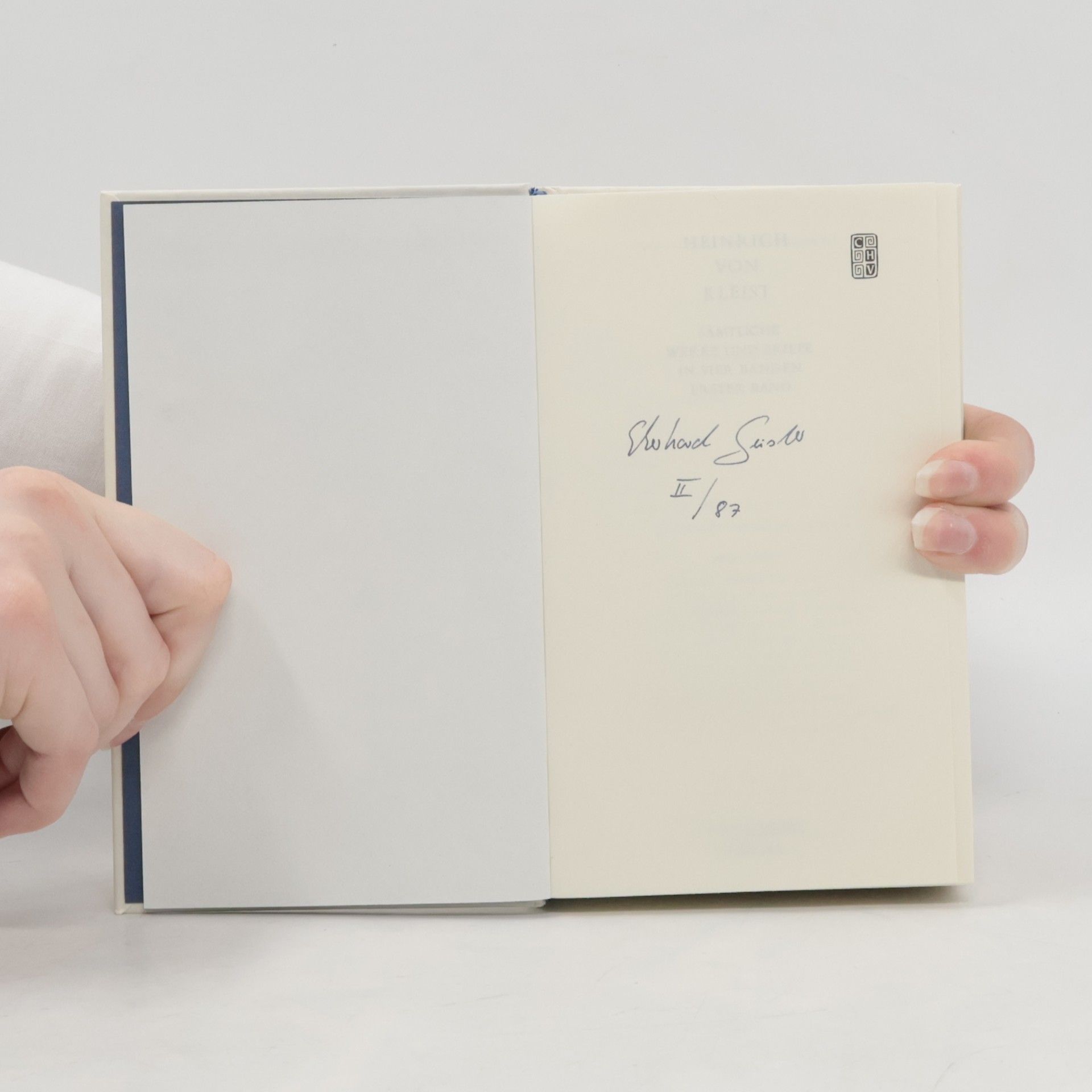 Heinrich von Kleist Sämtliche Werke und Briefe Band Band 1-4