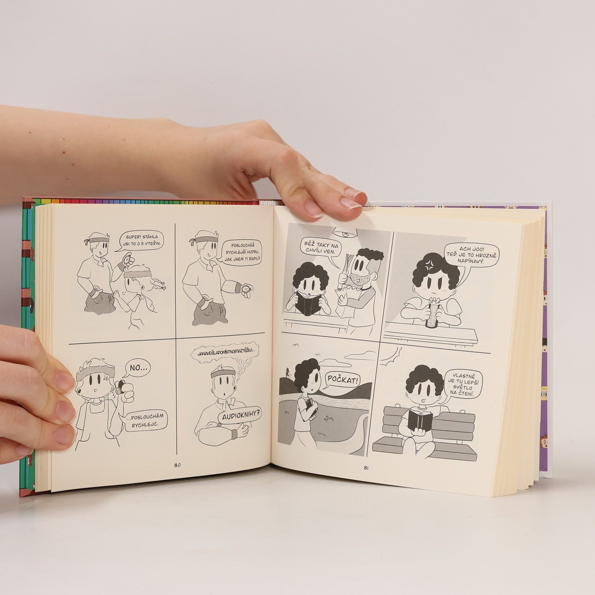 Medojed Těžký život knihomolů : knižní komiksy