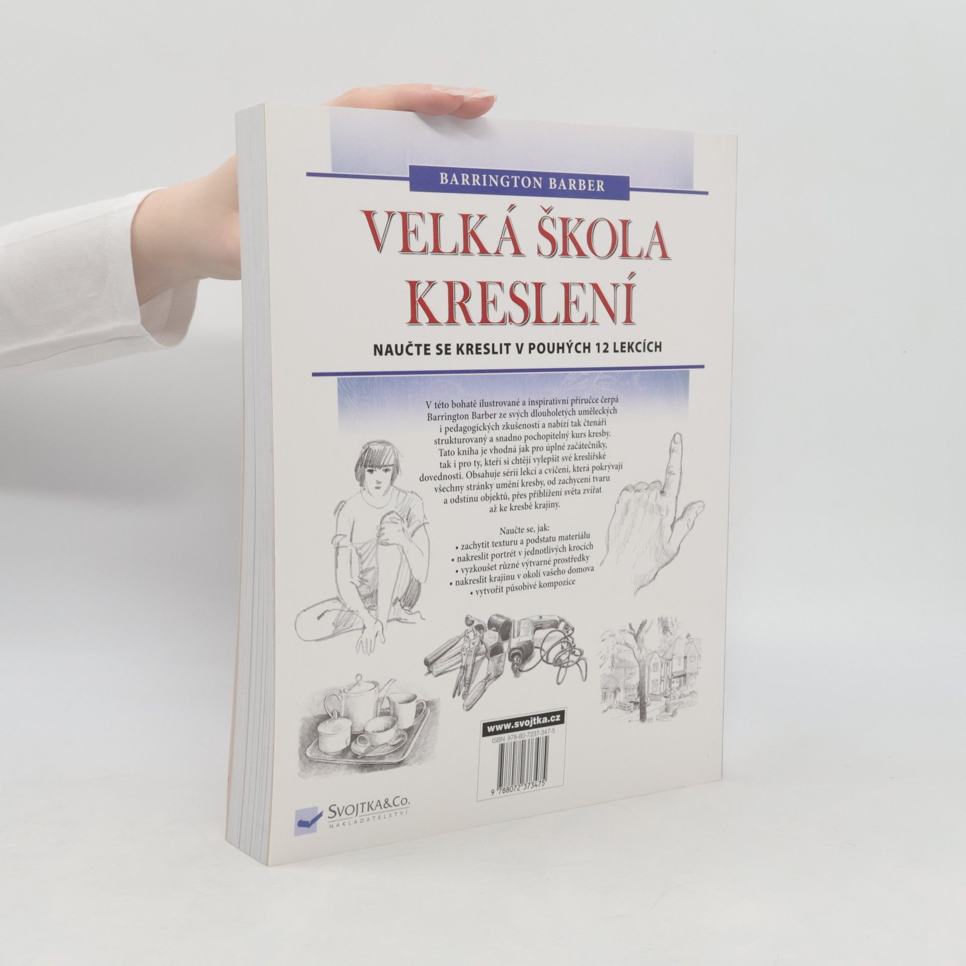 Barrington Barber Velká škola kreslení : Naučte se kreslit v pouhých 12 lekcích