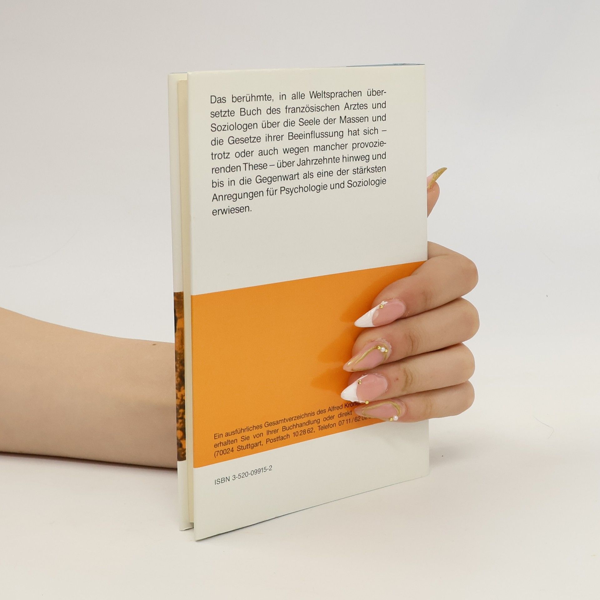 Gustave Le Bon Psychologie der Massen