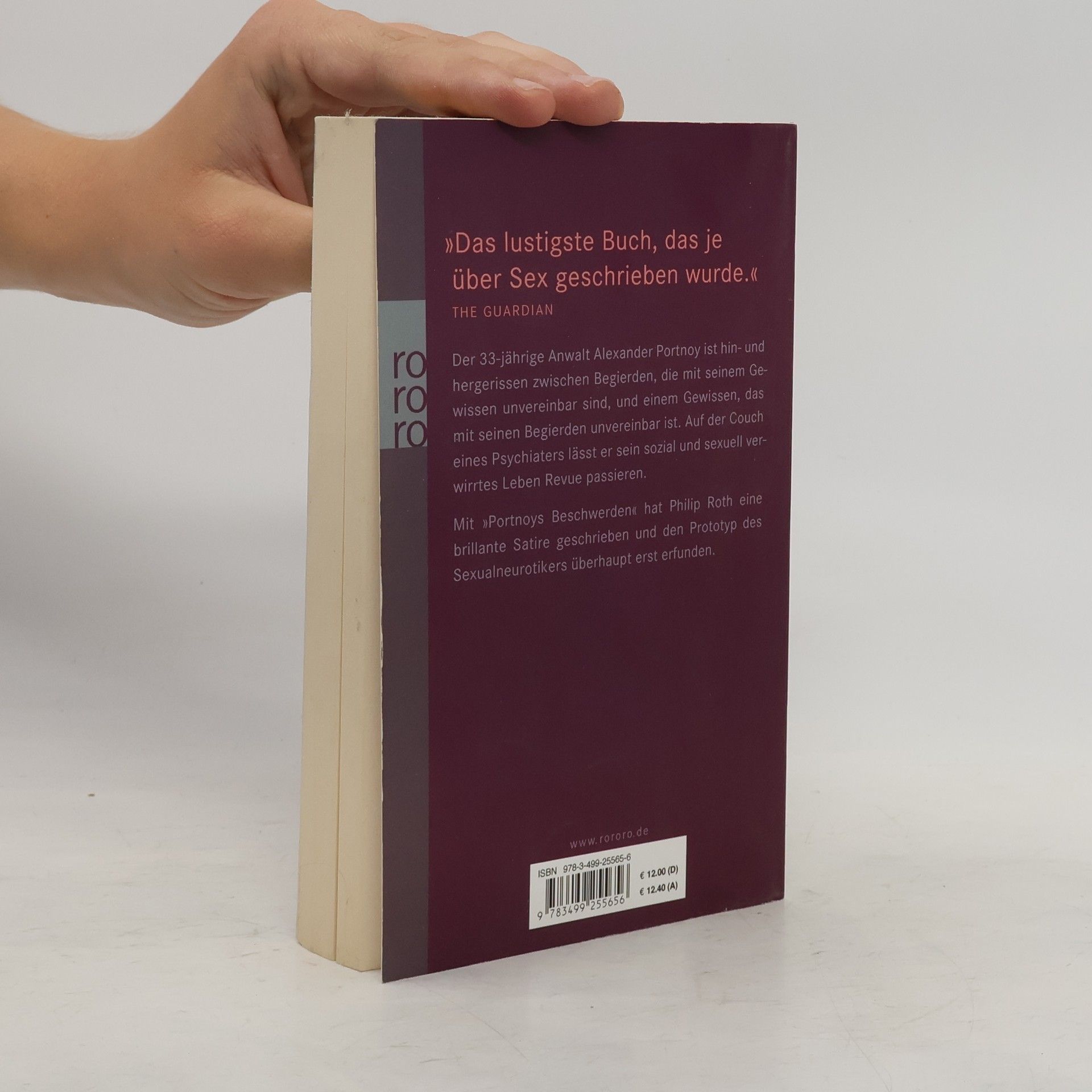 Philip Roth Portnoys Beschwerden