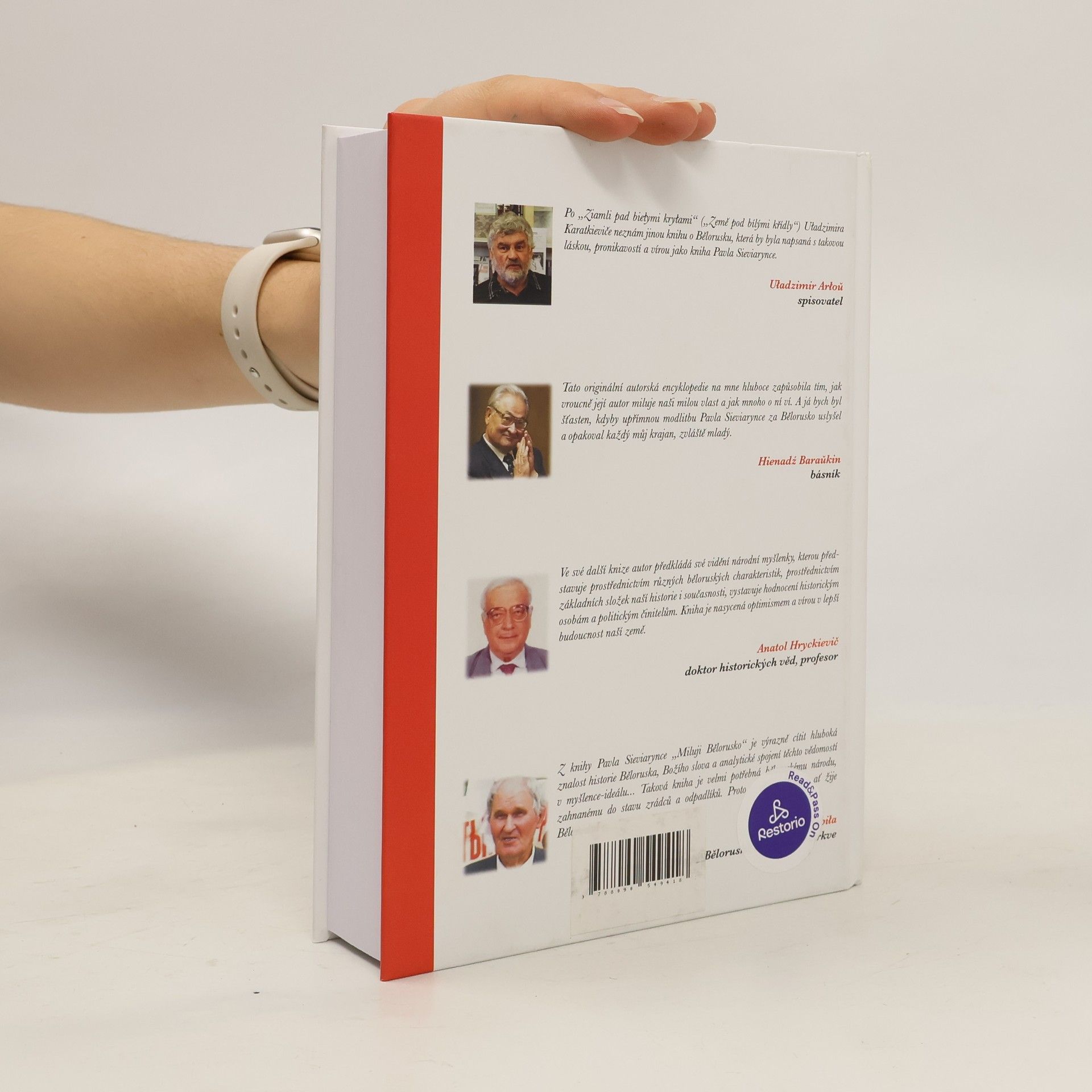 Pavel Sevjarynec Miluji Bělorusko