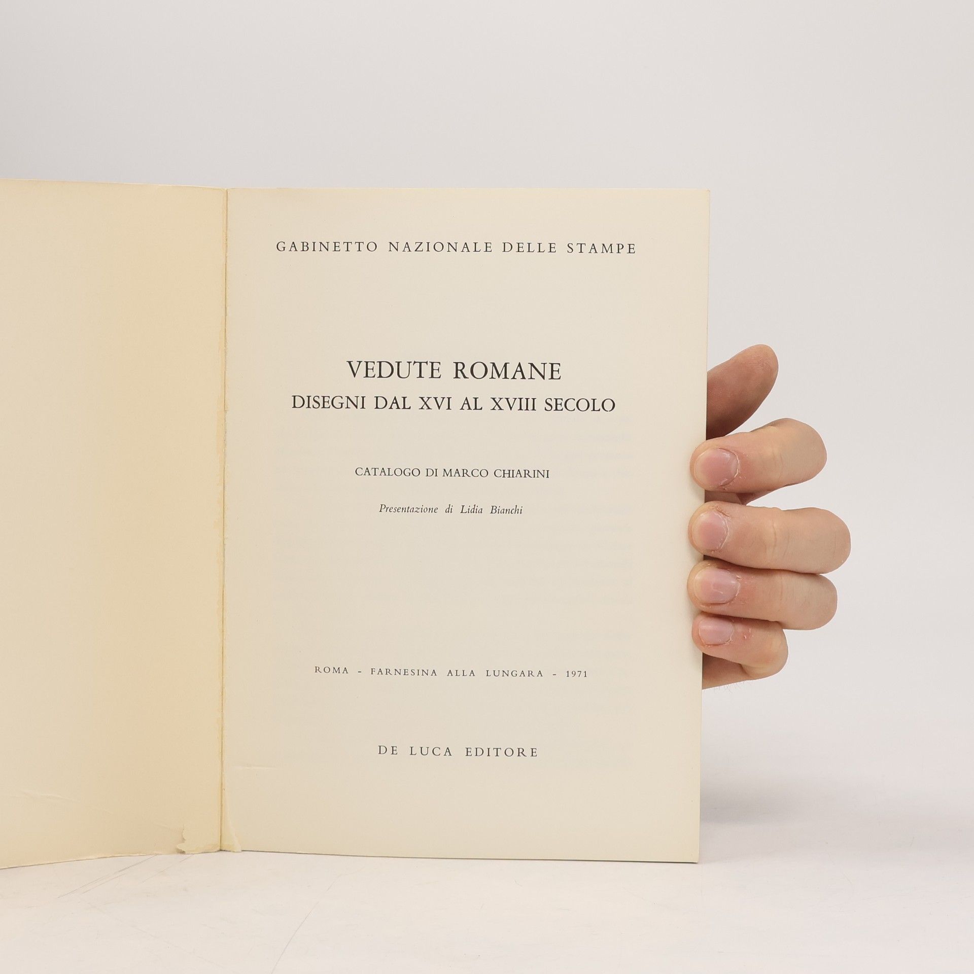 Marco Chiarini Vedute romane