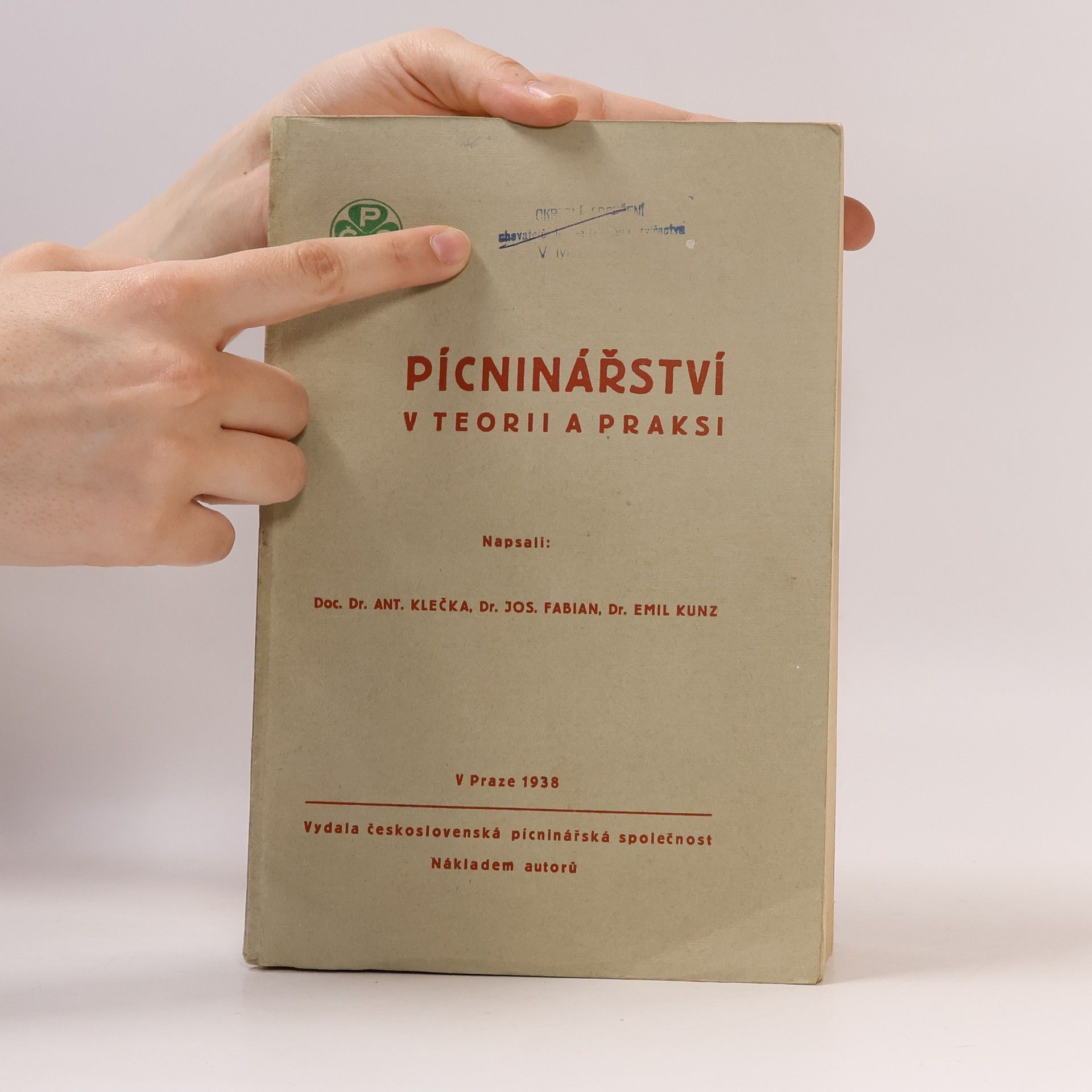 Antonín Klečka Pícninářství v teorii a praksi