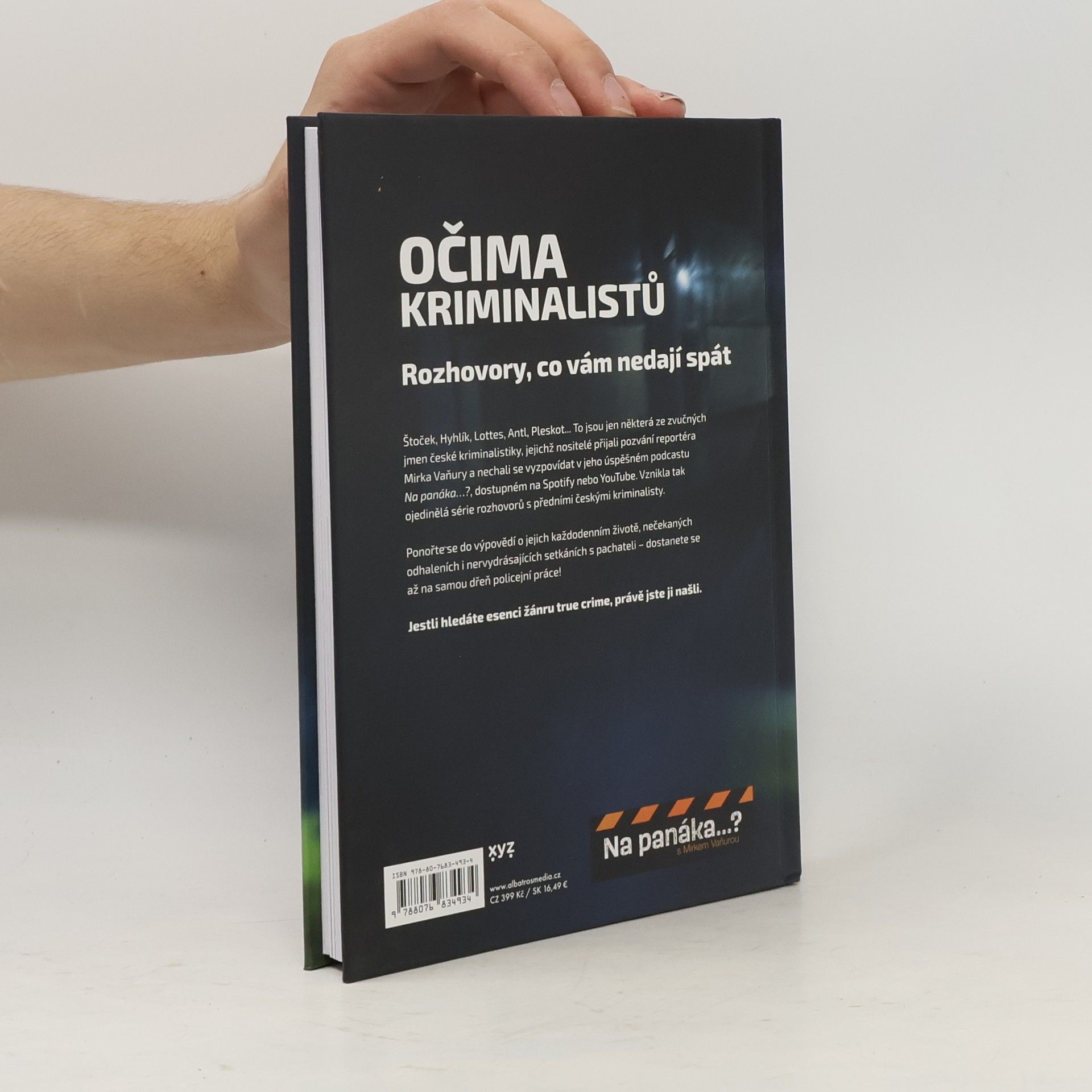 Miroslav Vaňura Očima kriminalistů : rozhovory se špičkami české kriminálky