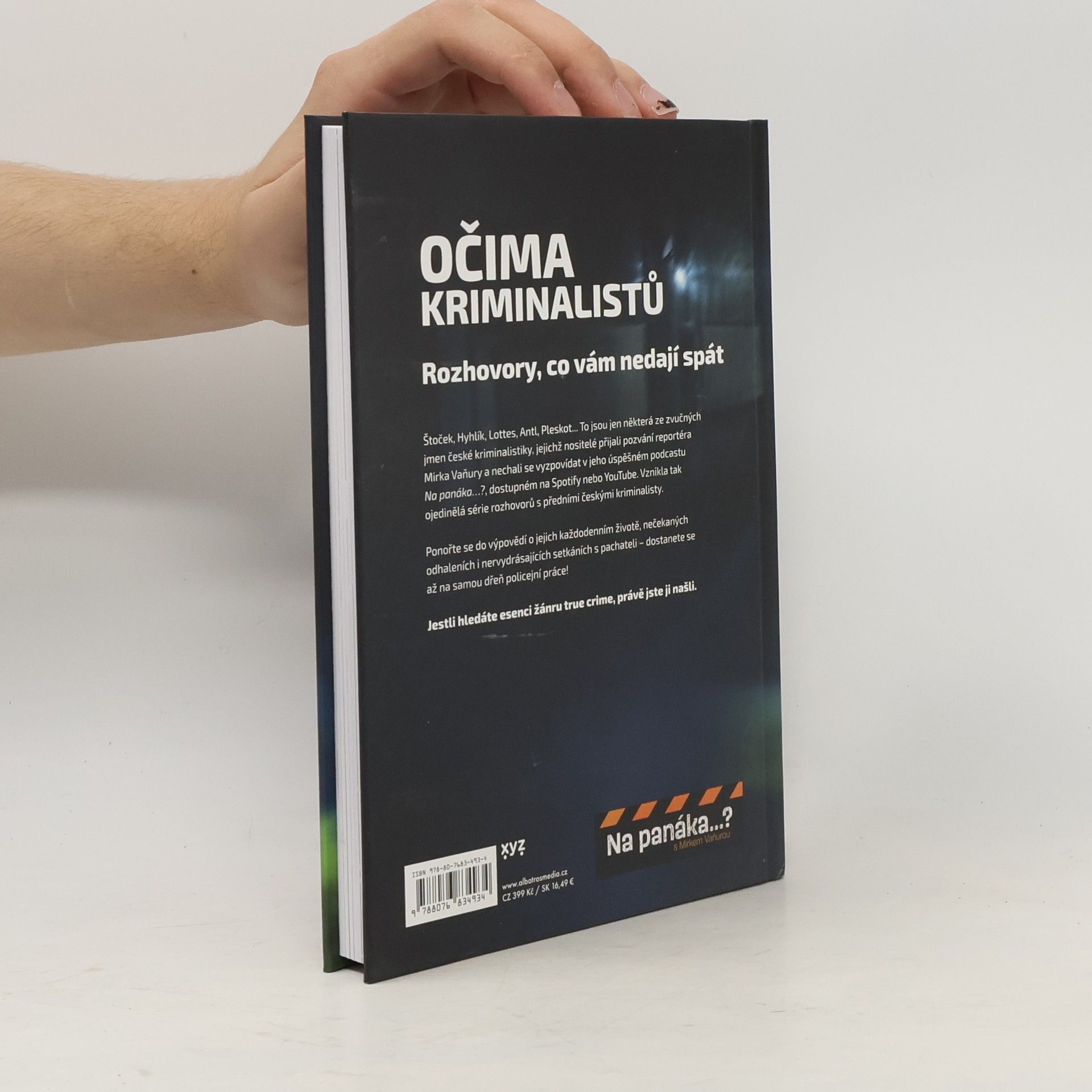 Miroslav Vaňura Očima kriminalistů : rozhovory se špičkami české kriminálky