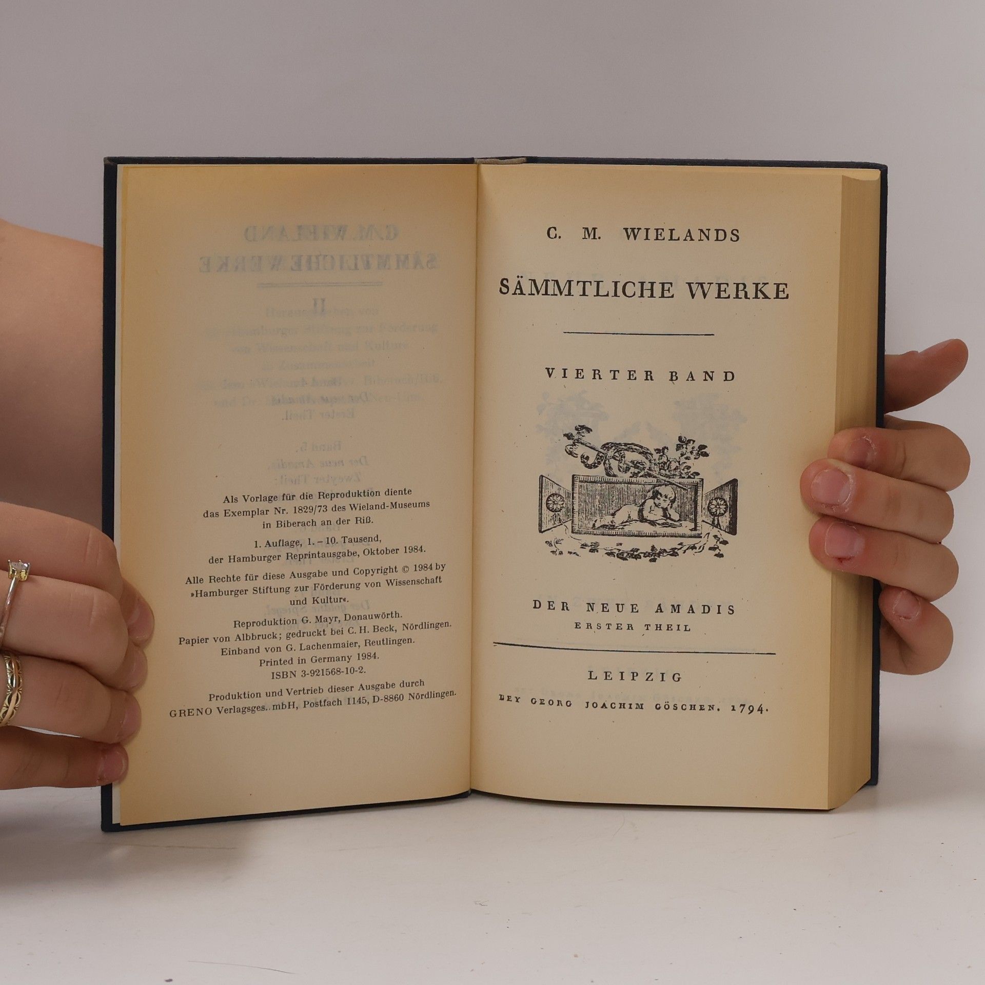 C. M. Wieland Sämmtliche Werke 4.-7- II.