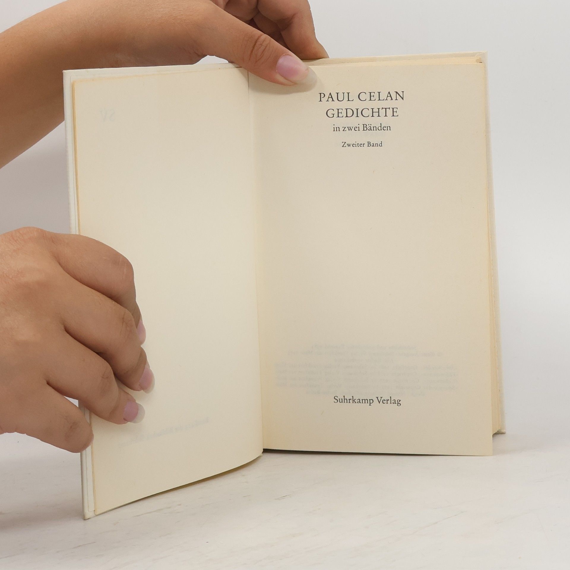 Paul Celan Gedichte II