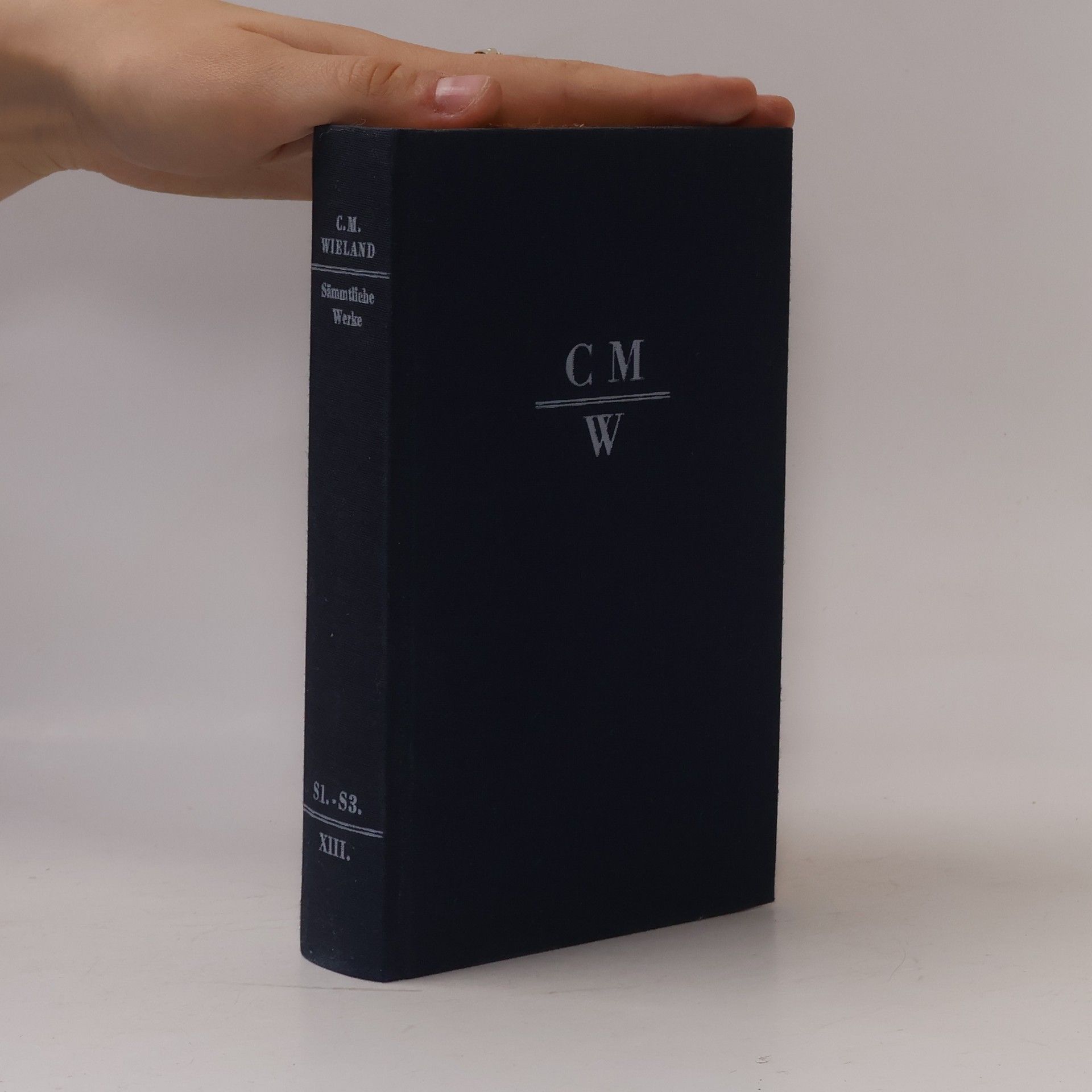 C. M. Wieland Sämmtliche Werke S1.-S3., XIII