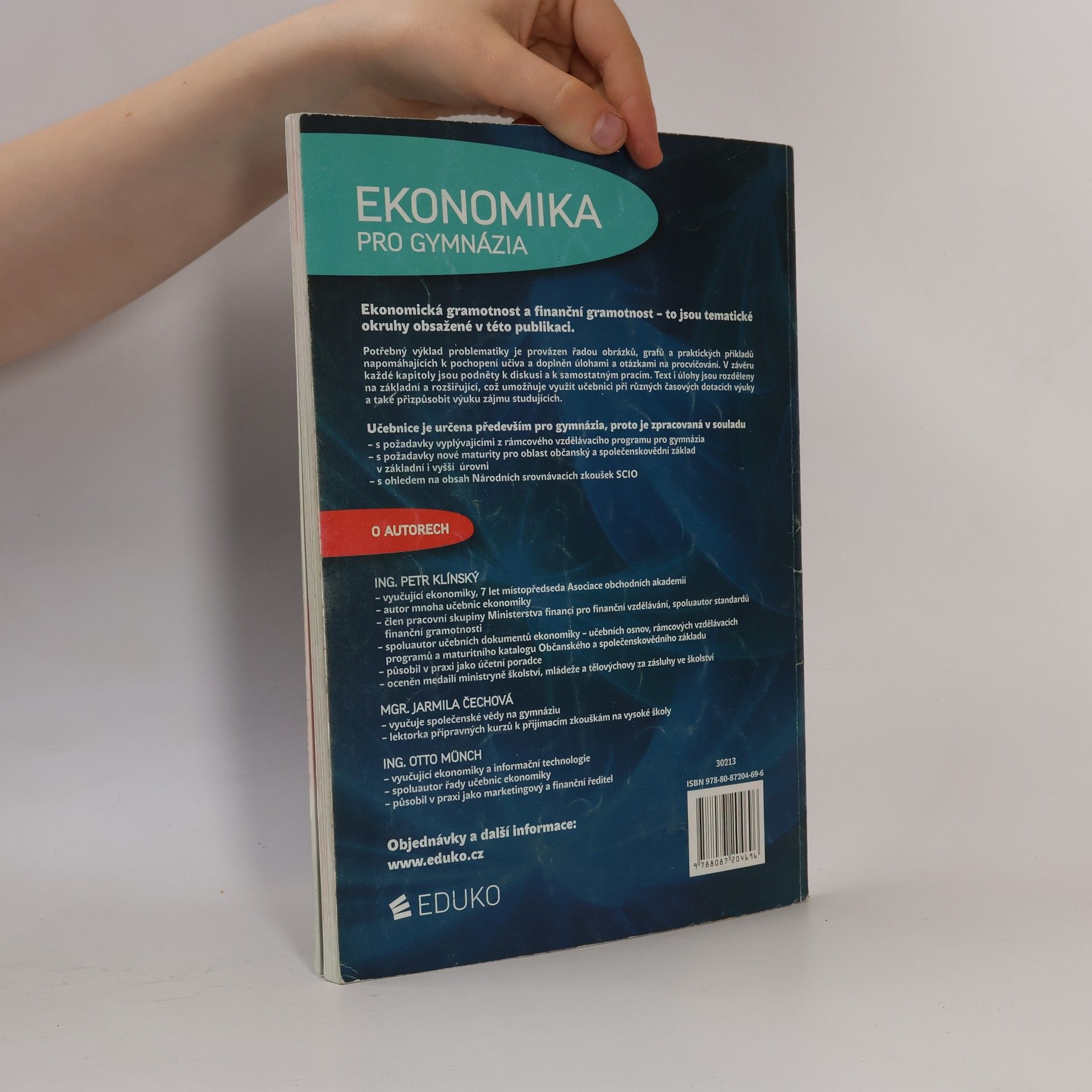 Jarmila Čechová Ekonomika pro gymnázia