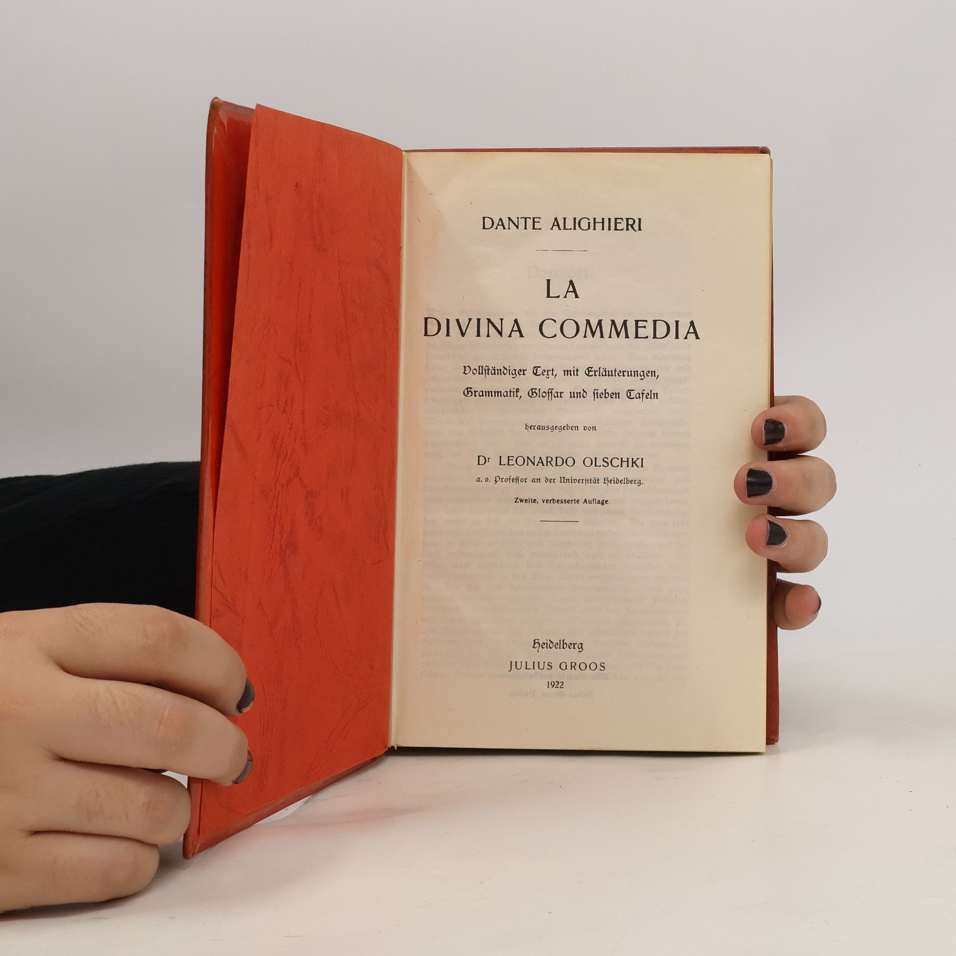Dante Alighieri La divina Commedia