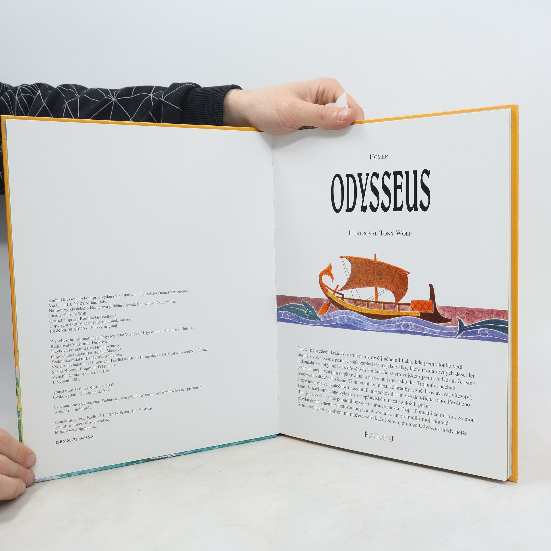 Tony Wolf Odysseus