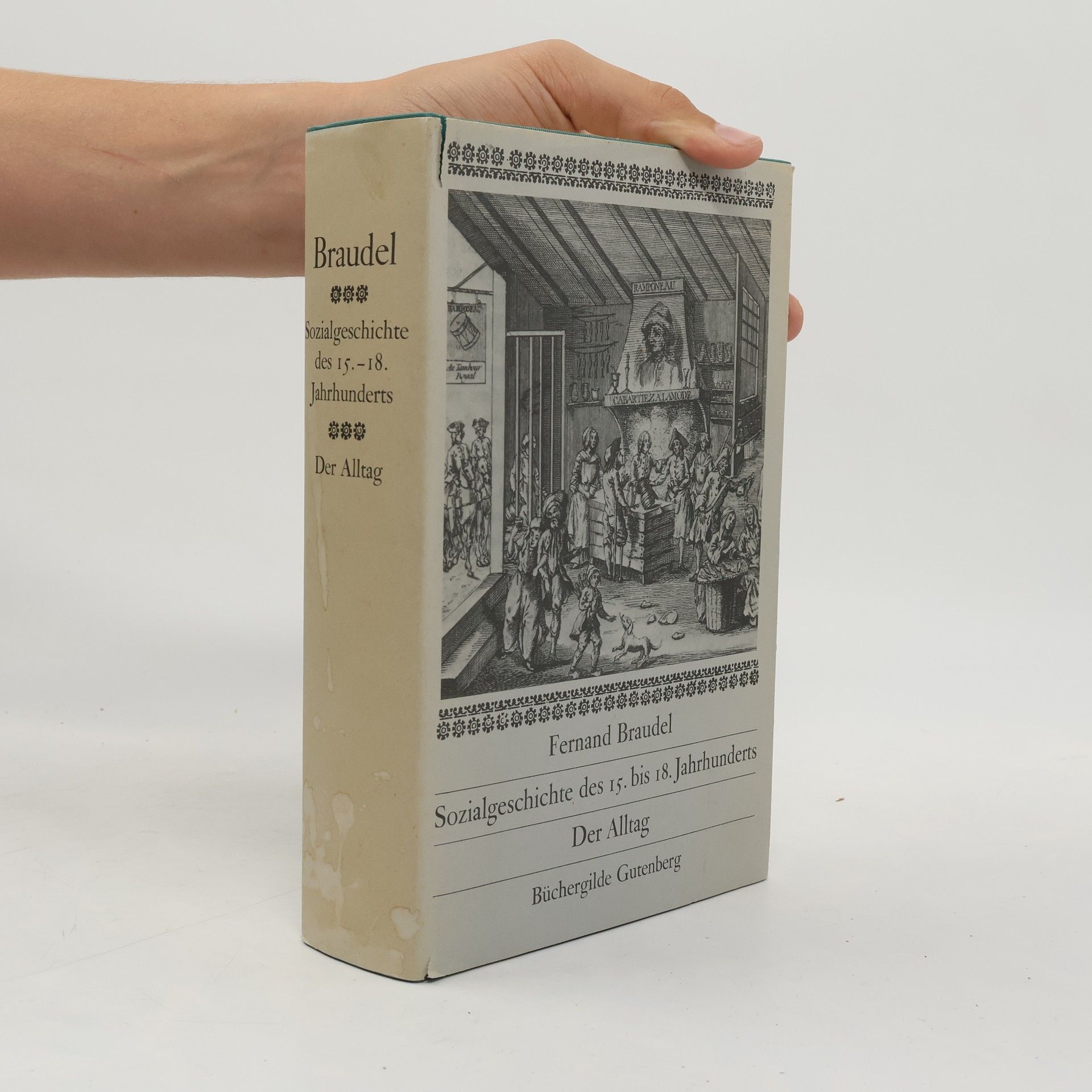 Fernand Braudel Sozialgeschichte des 15. - 18. Jahrhunderts. Der Alltag