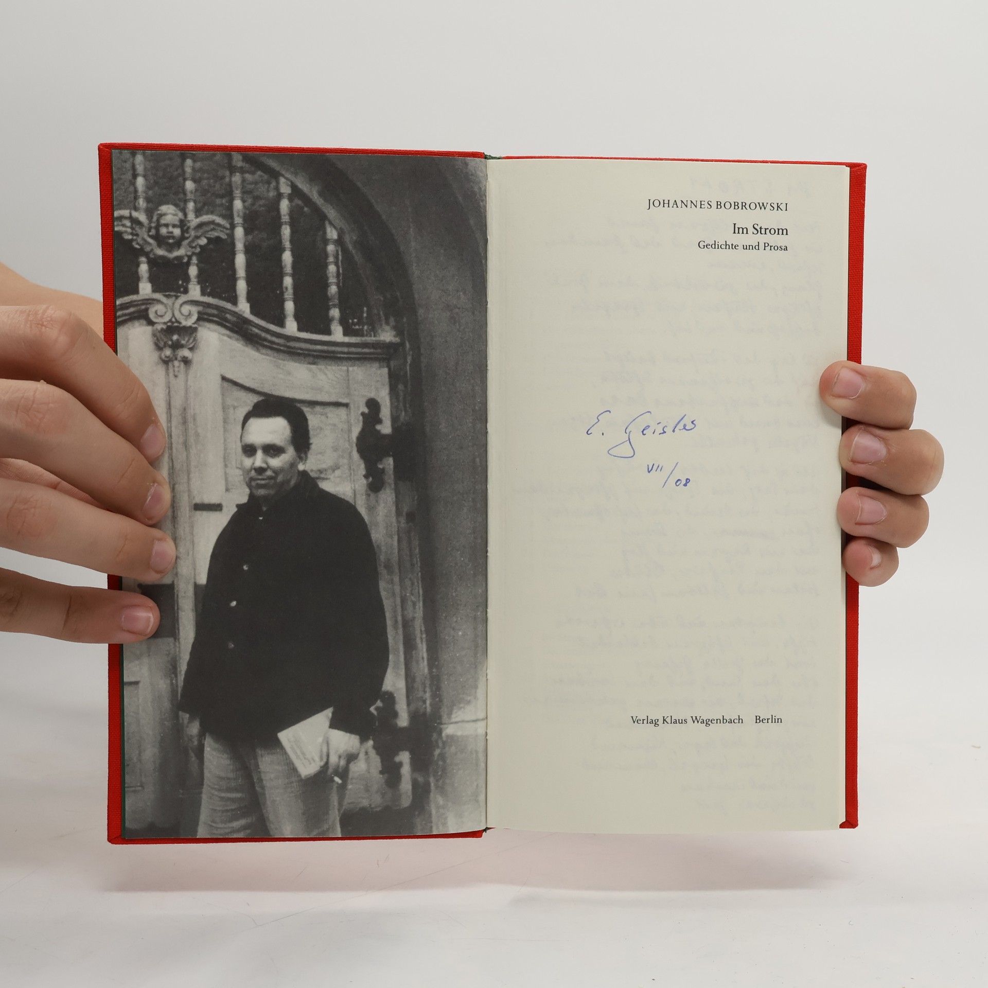 Johannes Bobrowski Im Strom. Gedichte und Prosa
