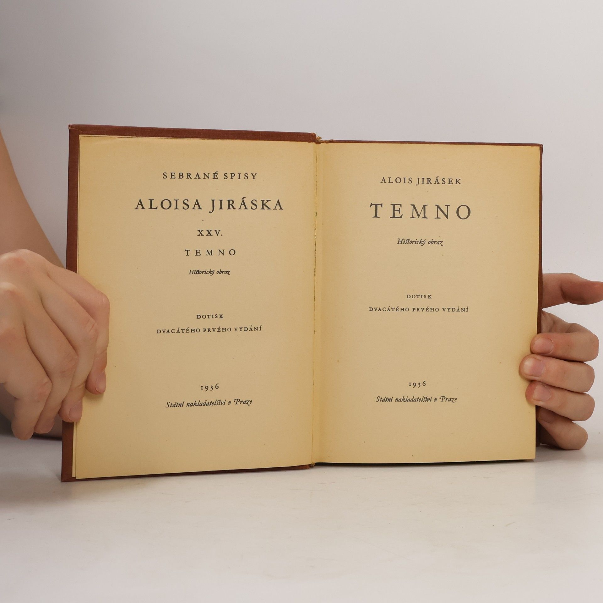 Alois Jirásek Temno