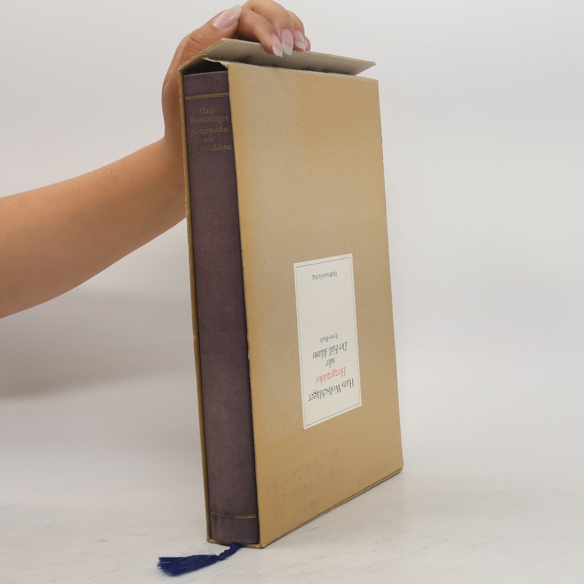 Hans Wollschläger Herzgewächse oder Der Fall Adams I.