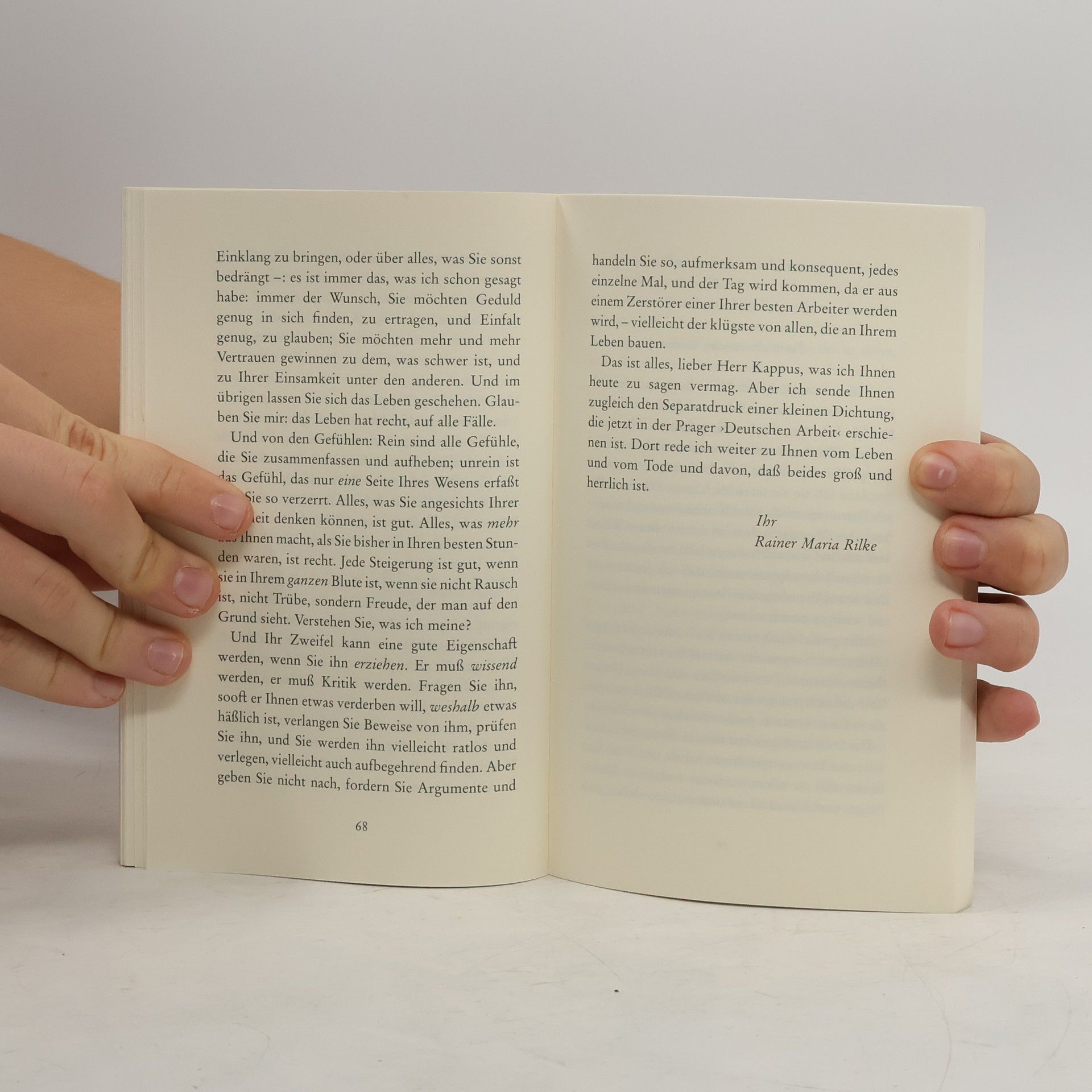 Rainer Maria Rilke Briefe an einen jungen Dichter. Briefe an eine junge Frau