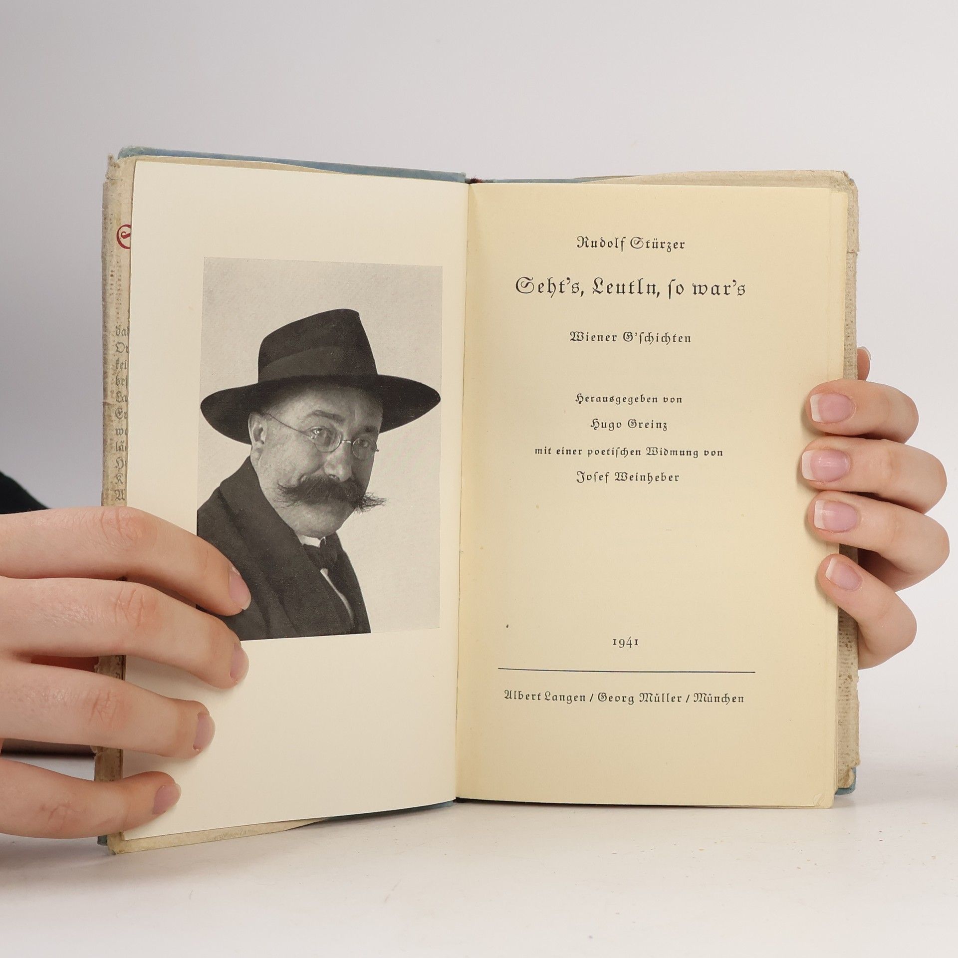 Rudolf Stürzer Geht's, Leutln, so war's