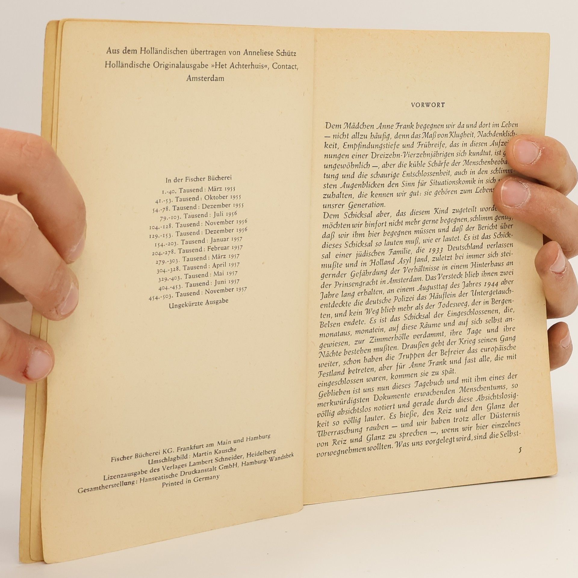 Anne Frank Das Tagebuch der Anne Frank