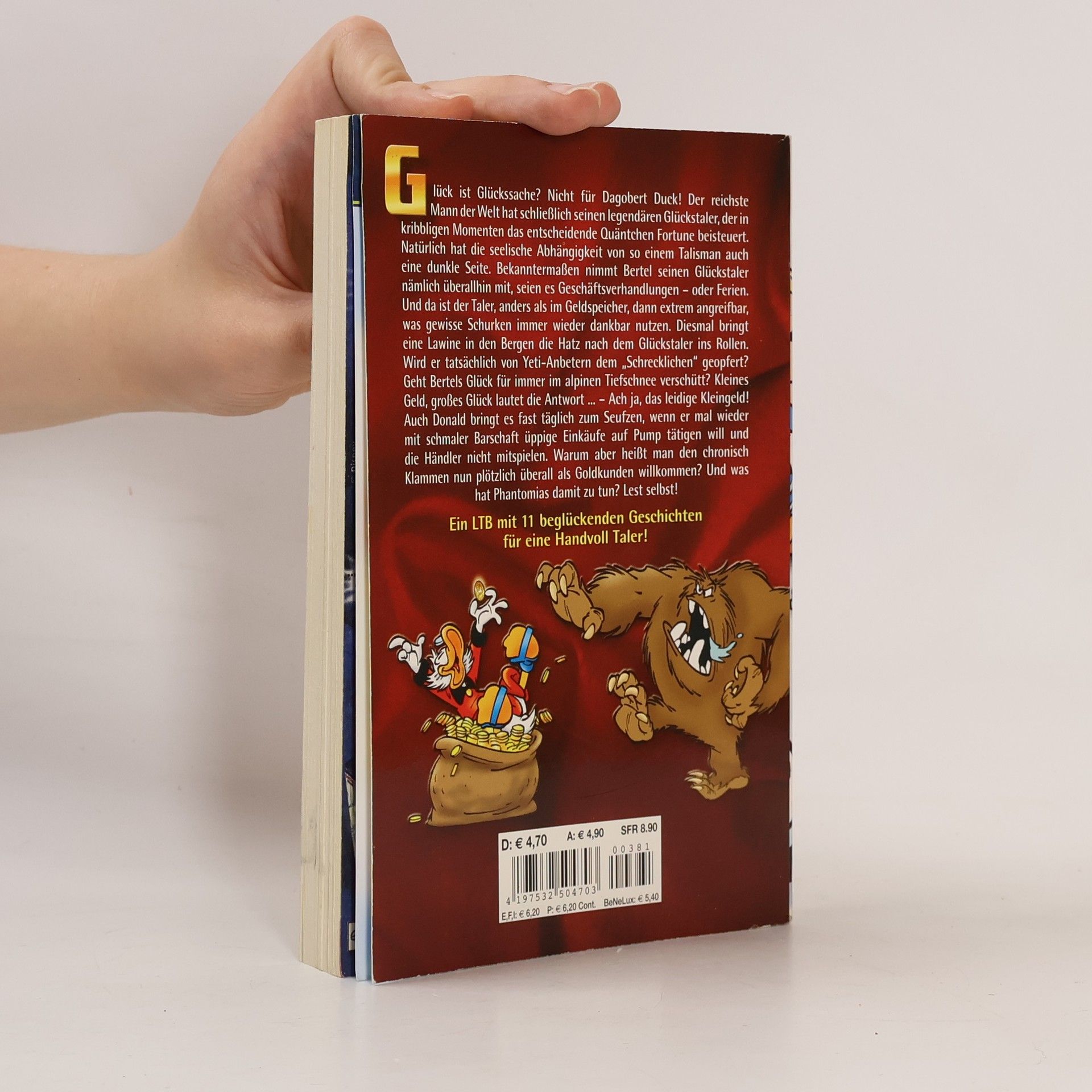 Walt Disney Lustiges Taschenbuch 381. Die dunkle Seite des Glückstalers