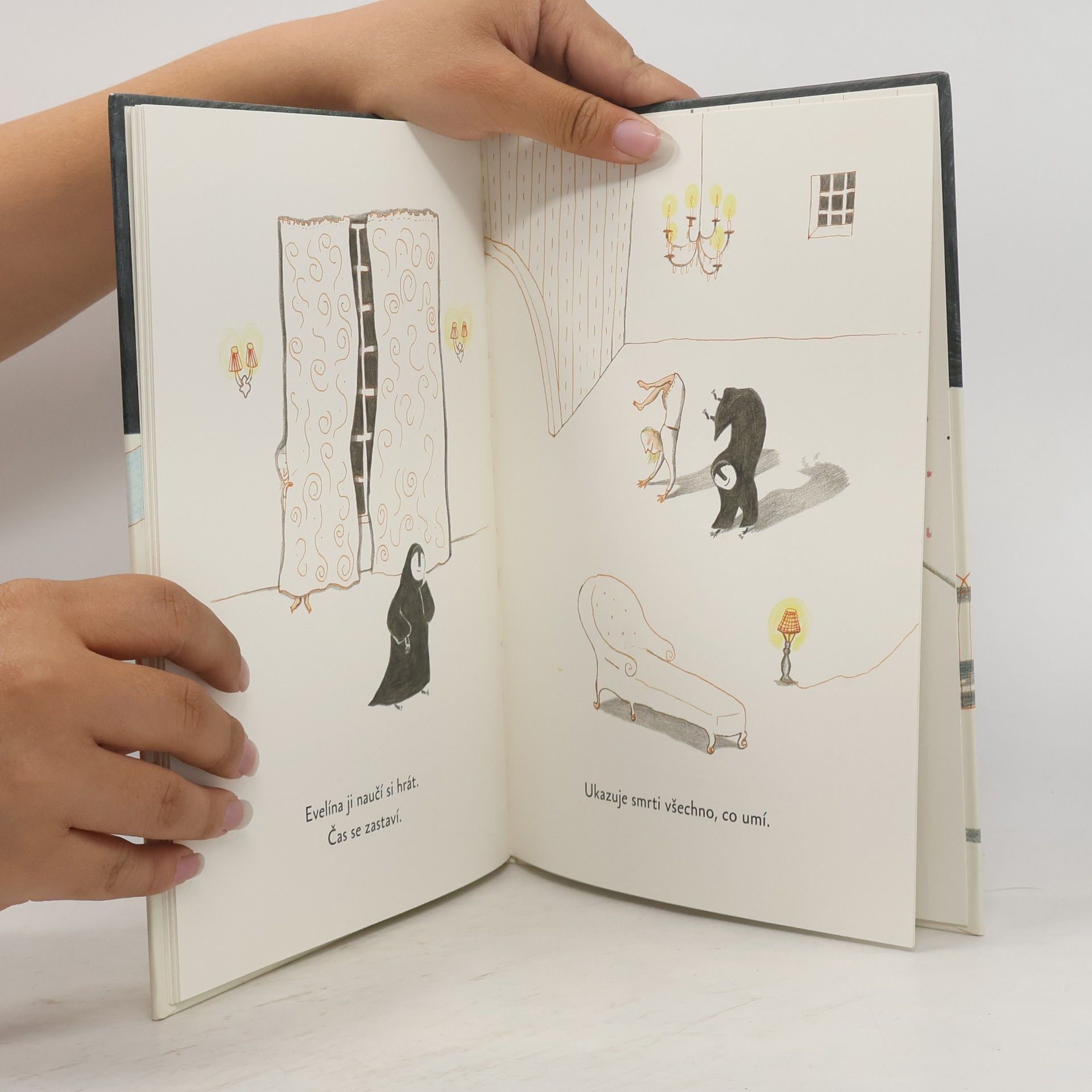 Kitty Crowther Návštěva malé smrti